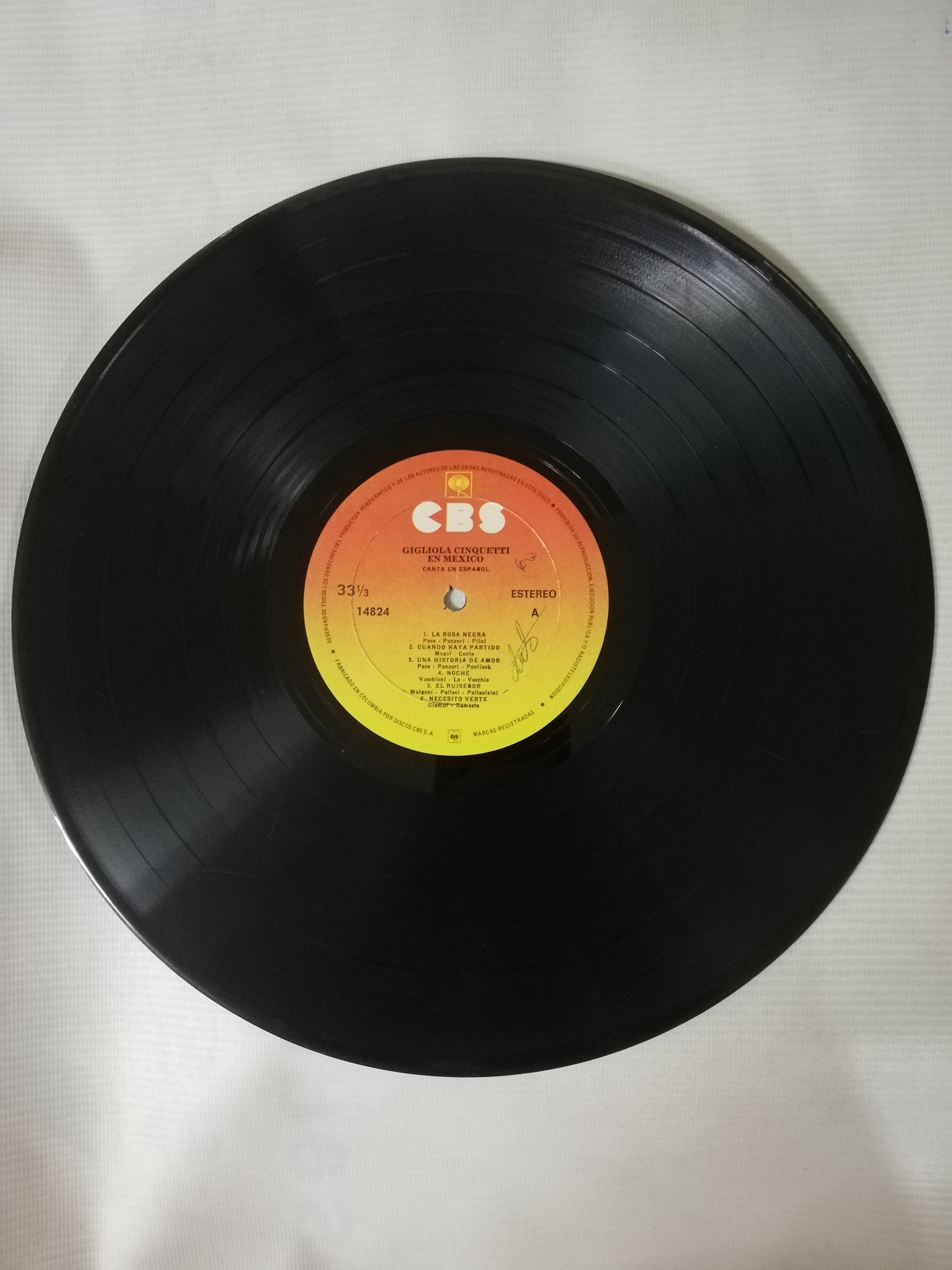 LP GIGLIOLA CINQUETTI - DIOS COMO TE AMO