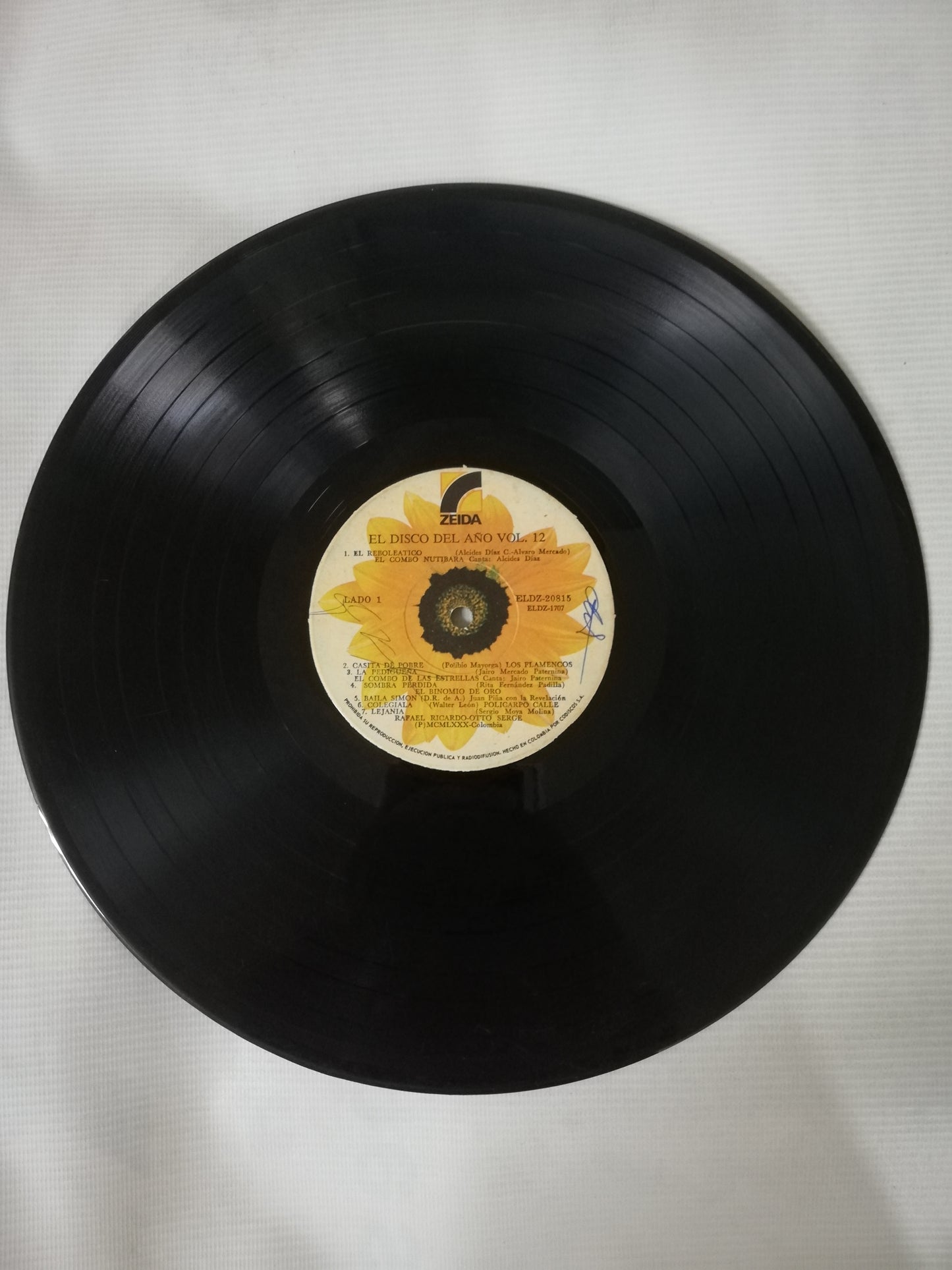 LP EL DISCO DEL AÑO - EL DISCO DEL AÑO VOL. 12