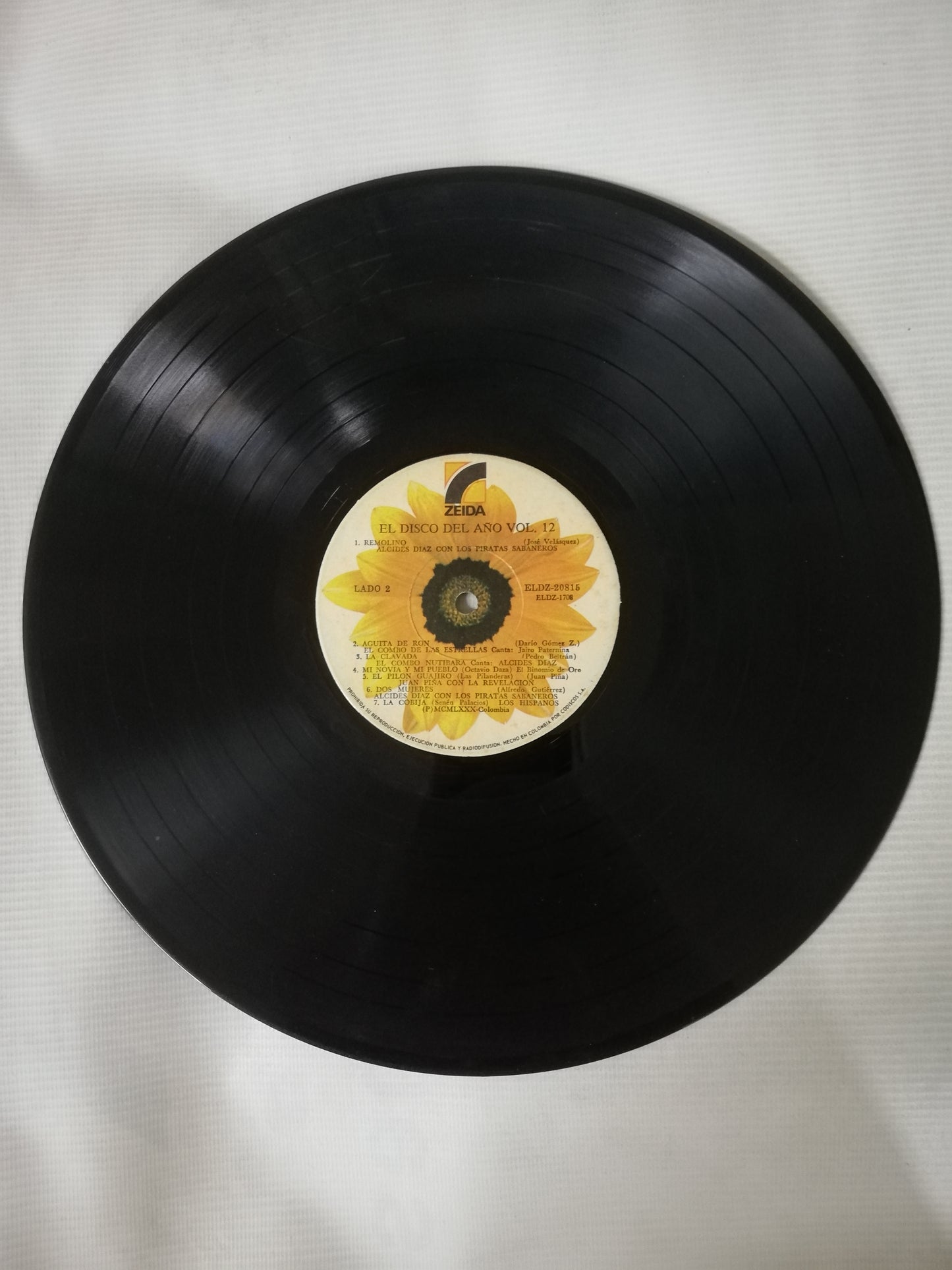 LP EL DISCO DEL AÑO - EL DISCO DEL AÑO VOL. 12