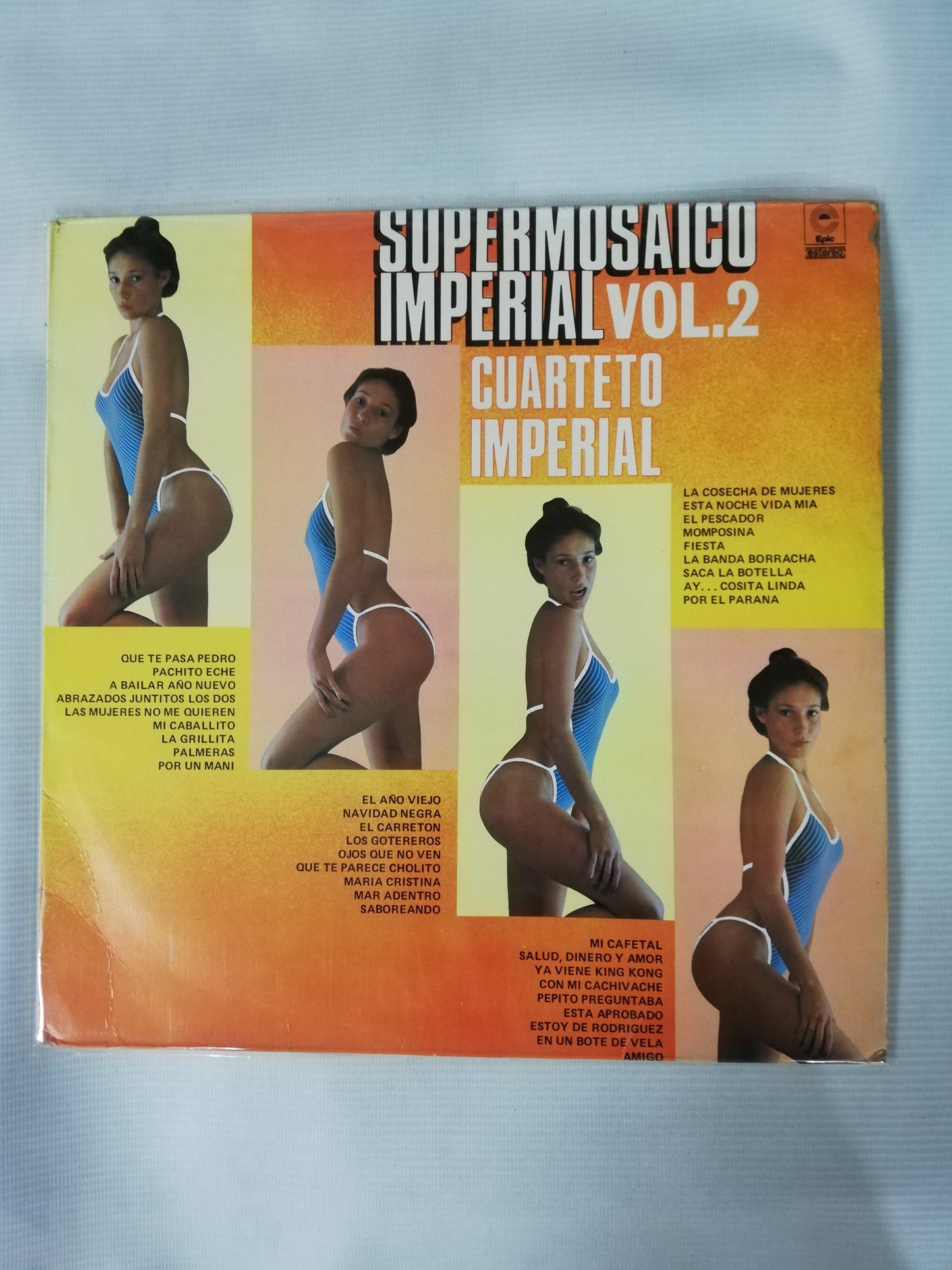 LP CUARTETO IMPERIAL - SUPERMOSAICO IMPERIAL VOL. 2