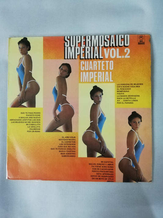 LP CUARTETO IMPERIAL - SUPERMOSAICO IMPERIAL VOL. 2