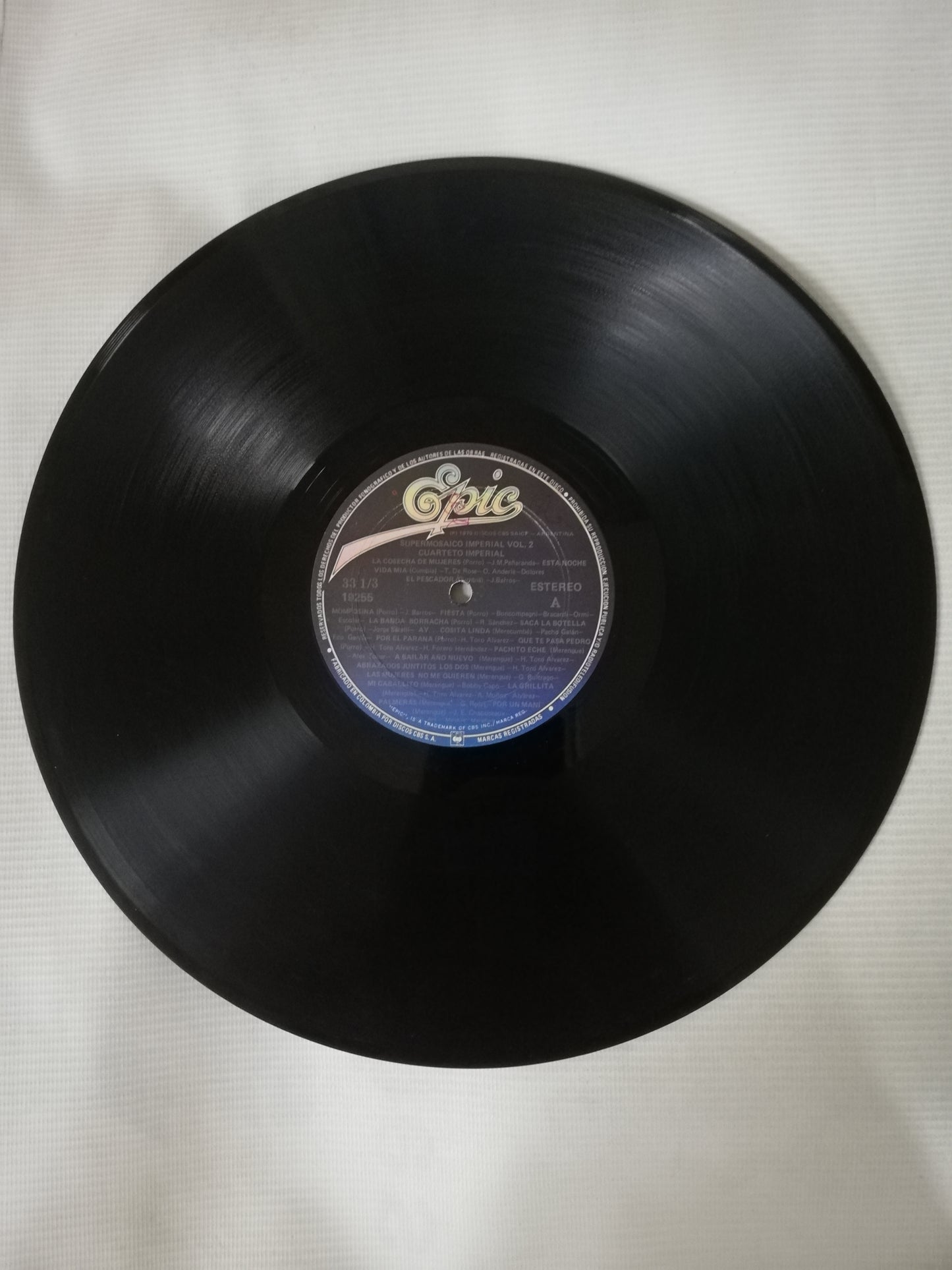 LP CUARTETO IMPERIAL - SUPERMOSAICO IMPERIAL VOL. 2