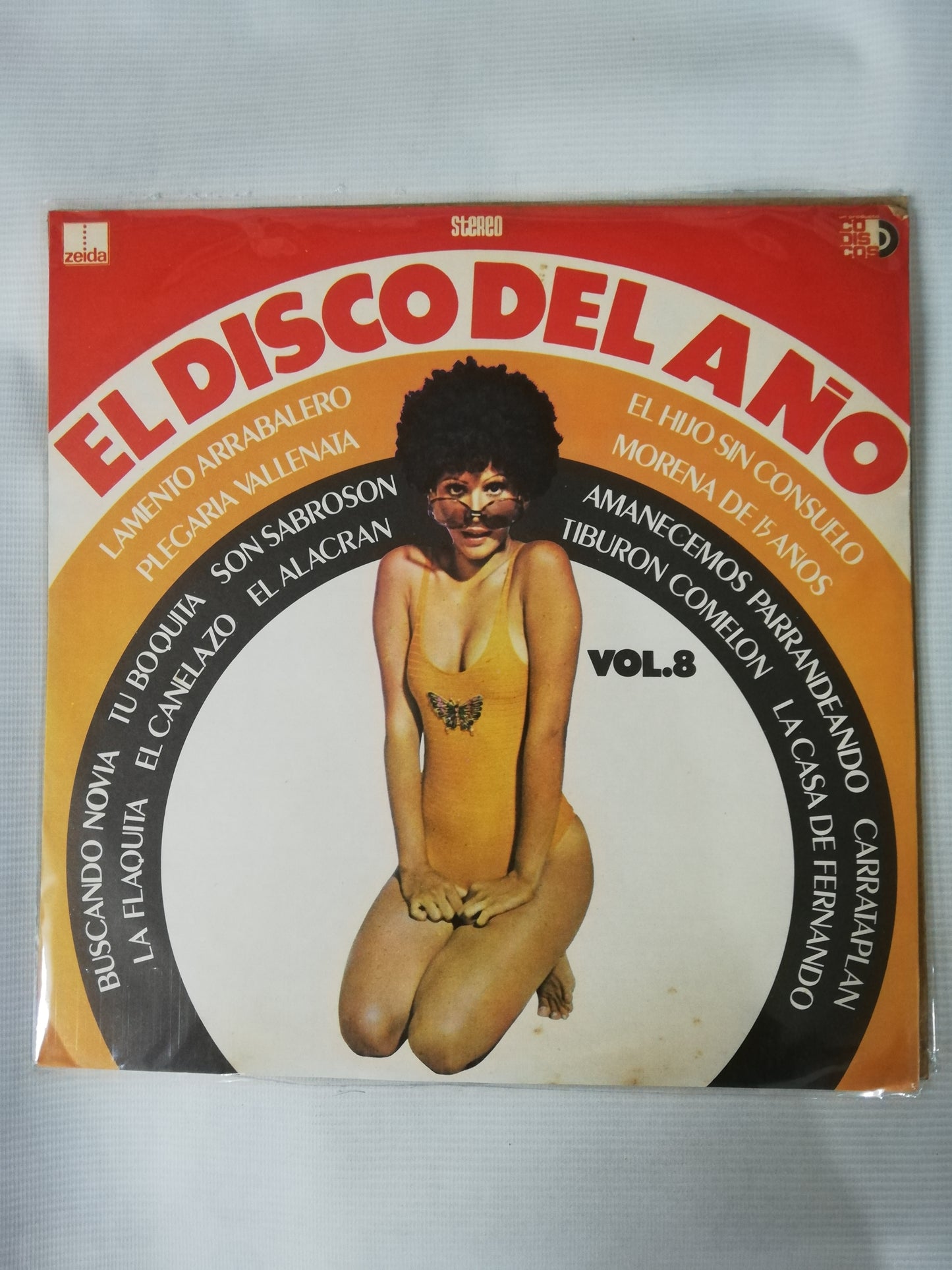 LP EL DISCO DEL AÑO - EL DISCO DEL AÑO VOL. 8