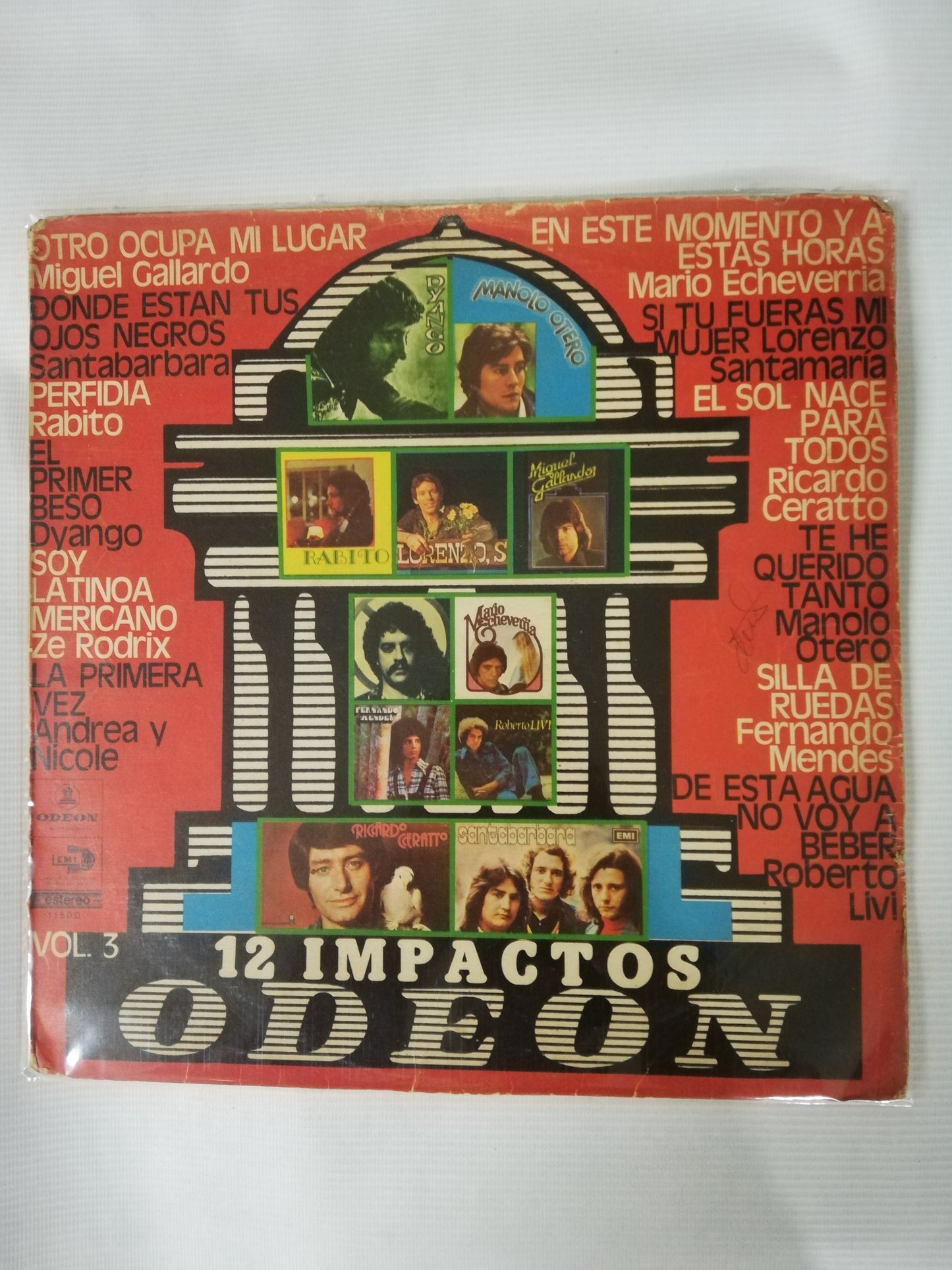 LP 12 IMPACTOS ODEON - 12 IMPACTOS ODEON VOL. 3