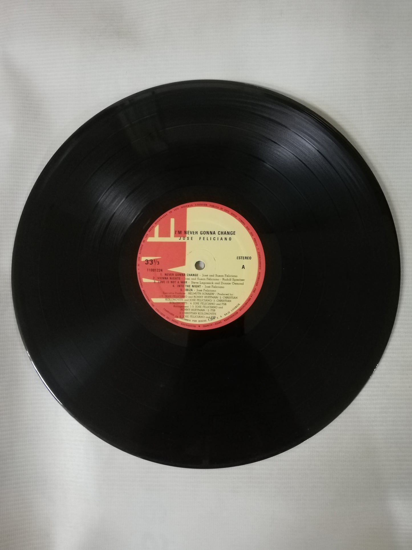 LP JOSÉ FELICIANO - I´M NEVER GONNA CHANGE