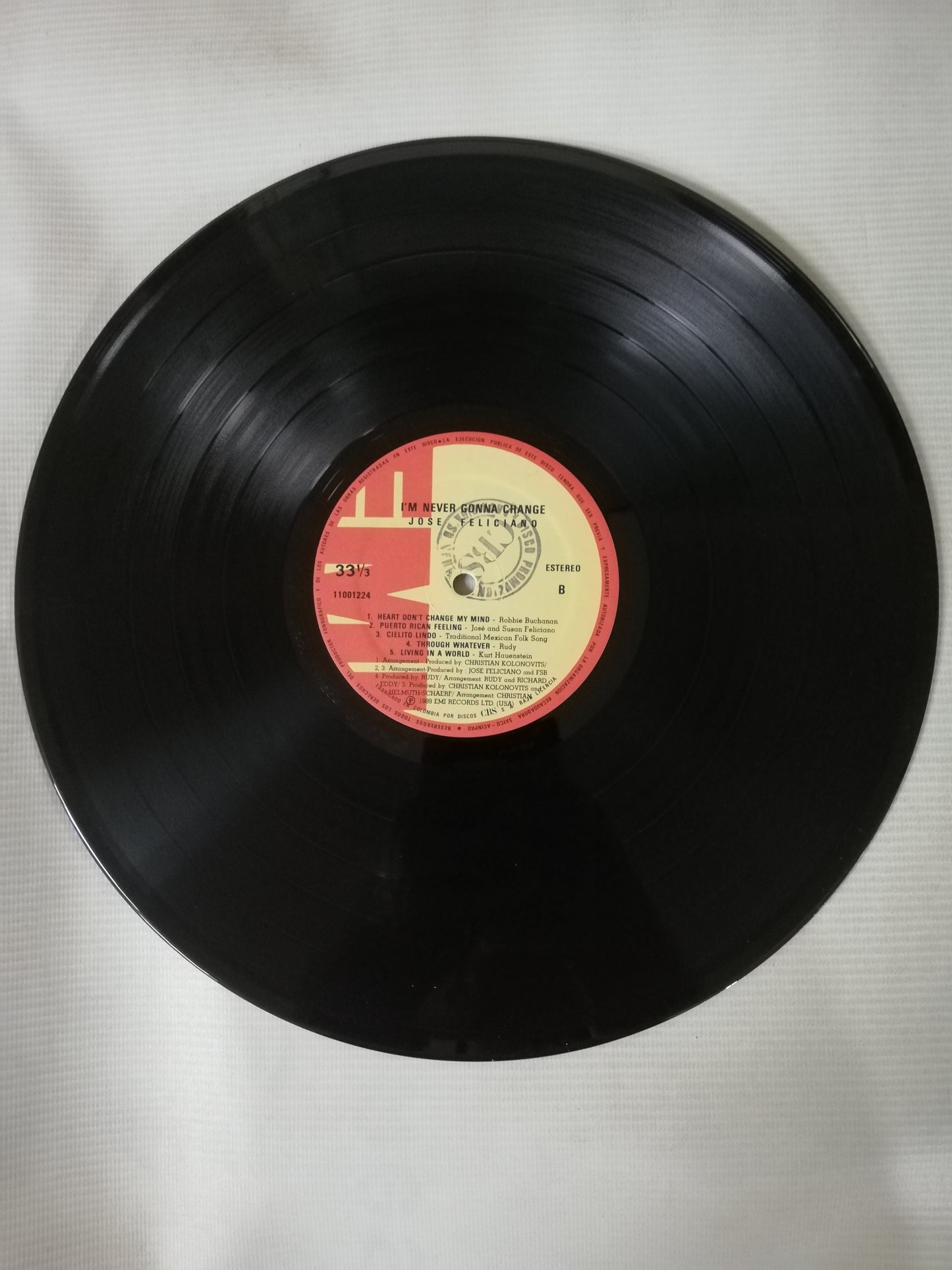 LP JOSÉ FELICIANO - I´M NEVER GONNA CHANGE