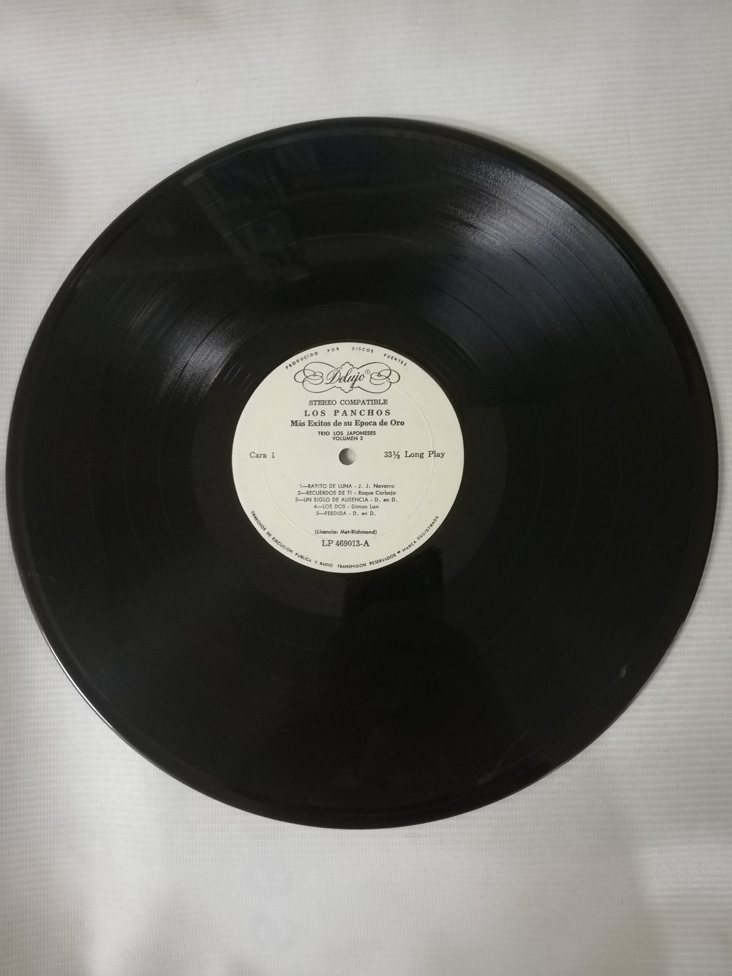 LP LOS PANCHOS - MAS EXITOS DE SU EPOCA DE ORO VOL. 2