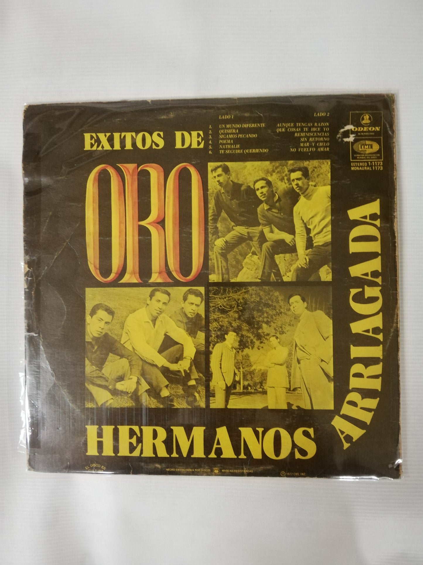 LP HERMANOS ARRIAGADA - EXITOS DE ORO