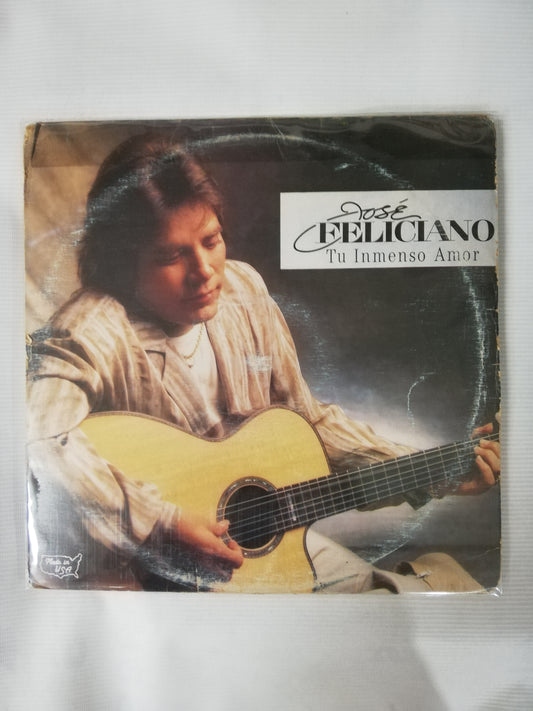 LP JOSÉ FELICIANO - TU INMENSO AMOR