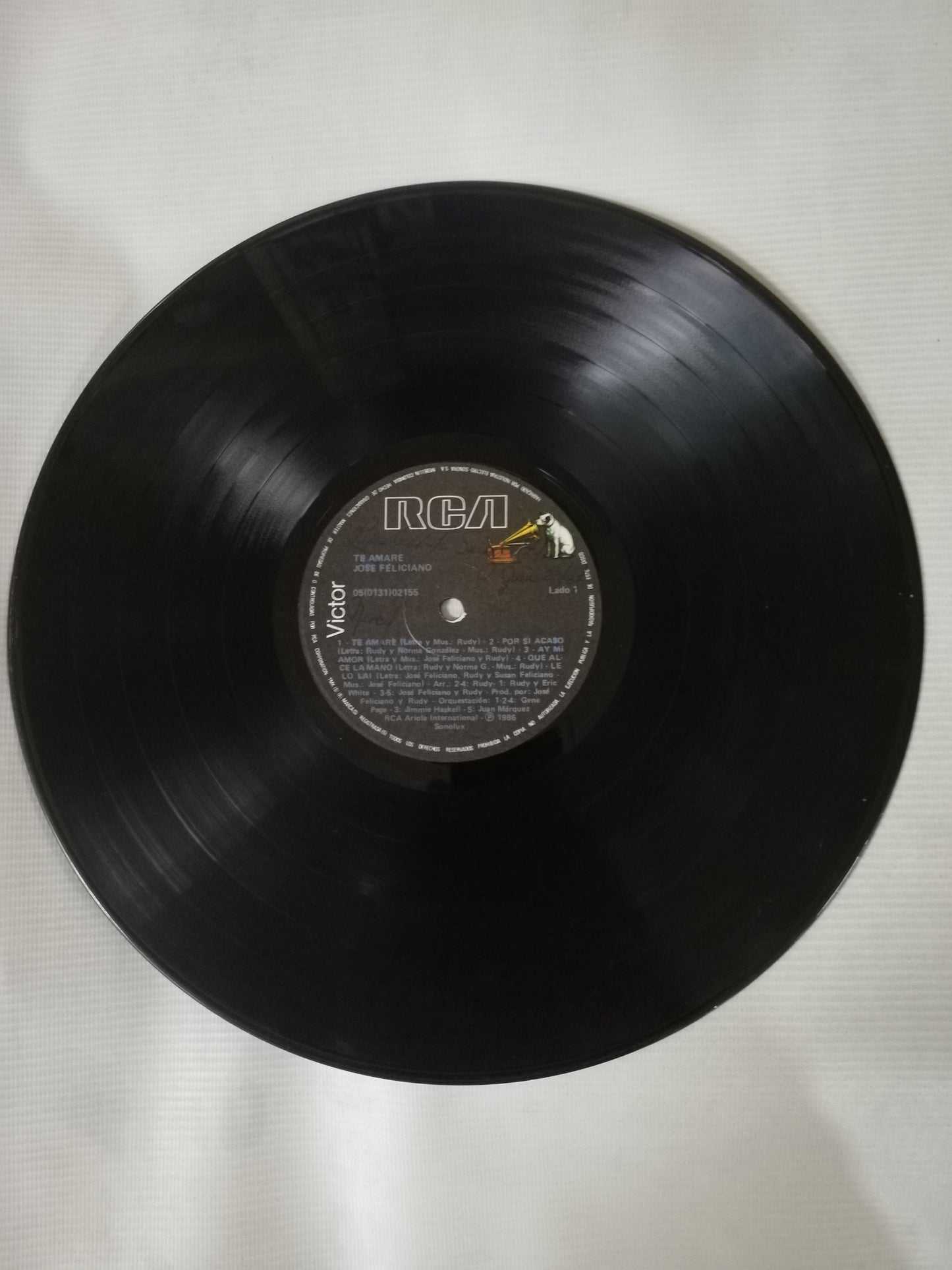 LP JOSÉ FELICIANO - TE AMARÉ