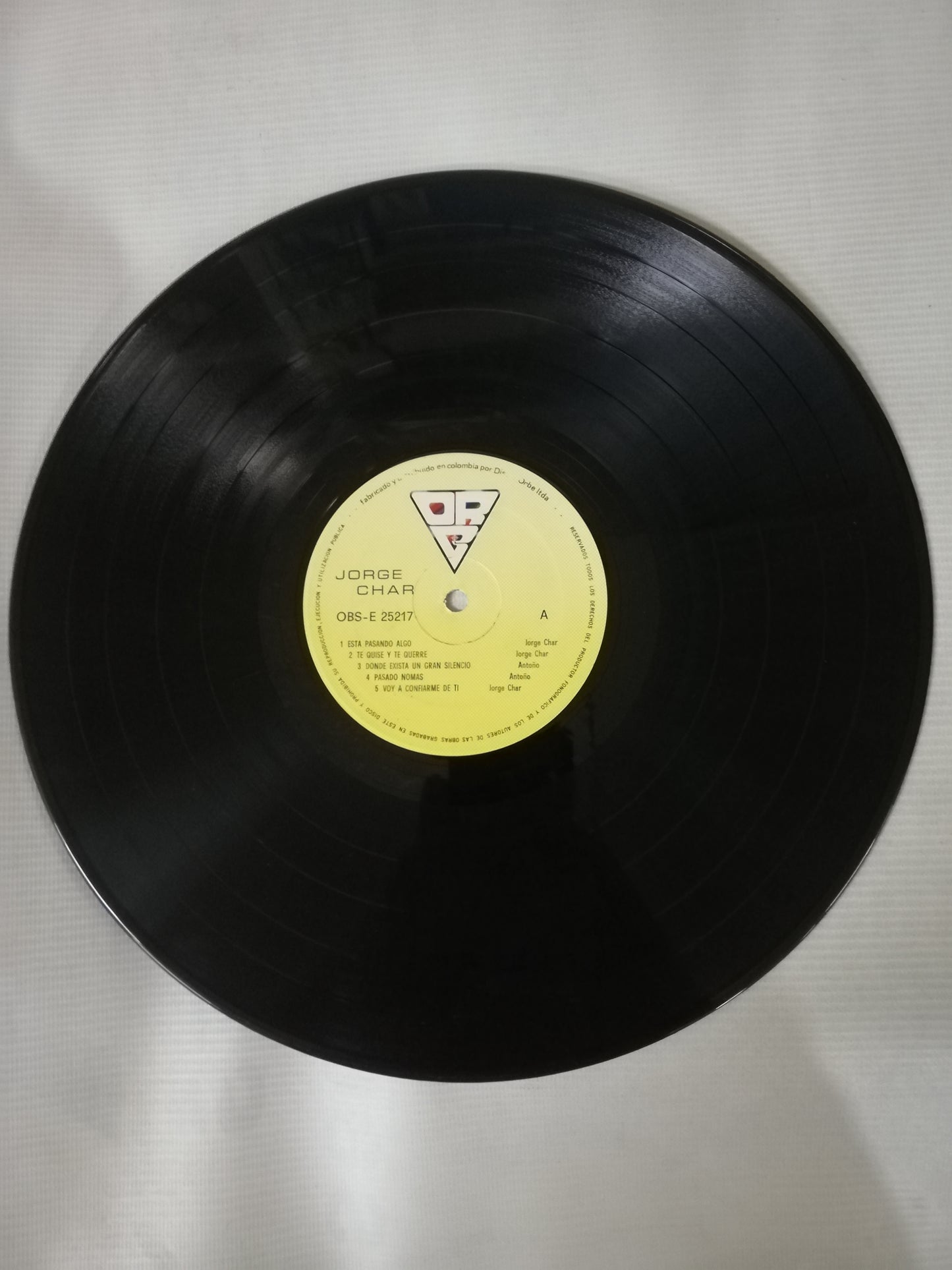 LP JORGE CHAR - TE QUISE Y TE QUERRÉ