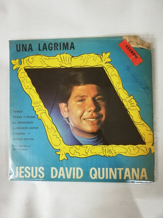 LP JESÚS DAVID QUINTANA - UNA LAGRIMA