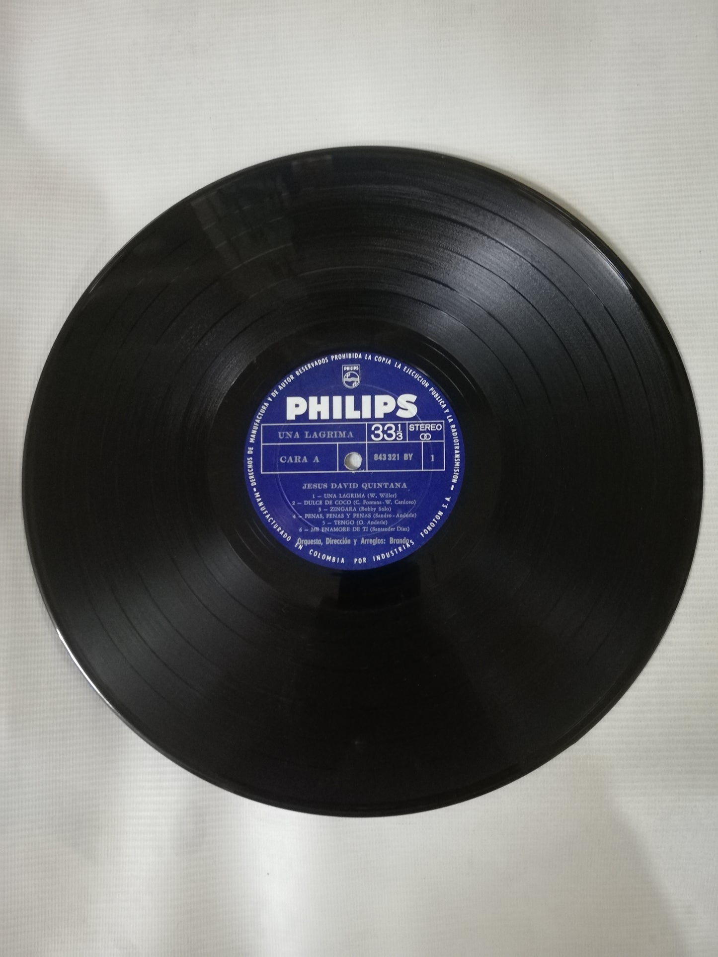 LP JESÚS DAVID QUINTANA - UNA LAGRIMA