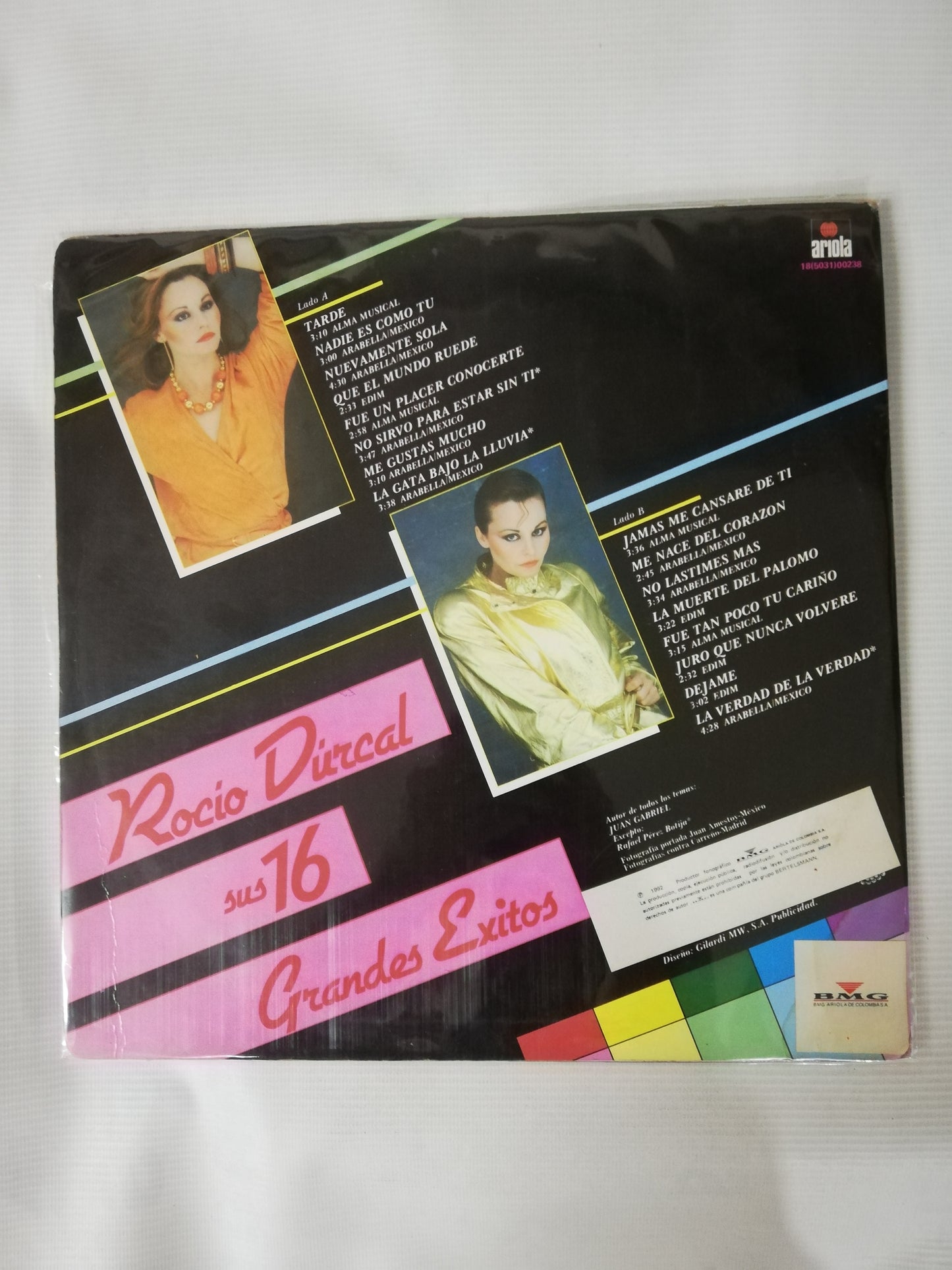 LP ROCIO DURCAL - SUS 16 GRANDES EXITOS