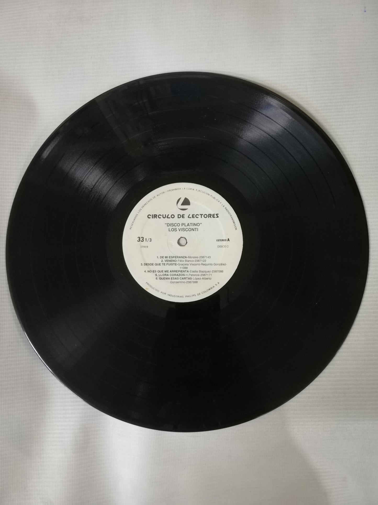 LP LOS VISCONTI - COLECCIÓN DE PLATINO - VINYL X 2