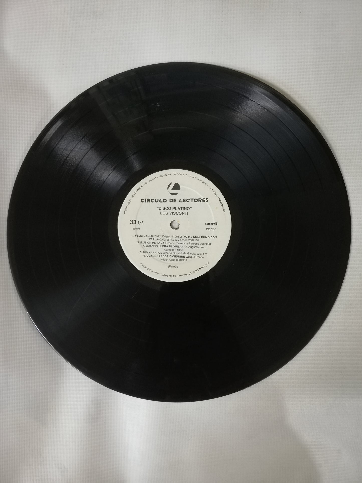 LP LOS VISCONTI - COLECCIÓN DE PLATINO - VINYL X 2