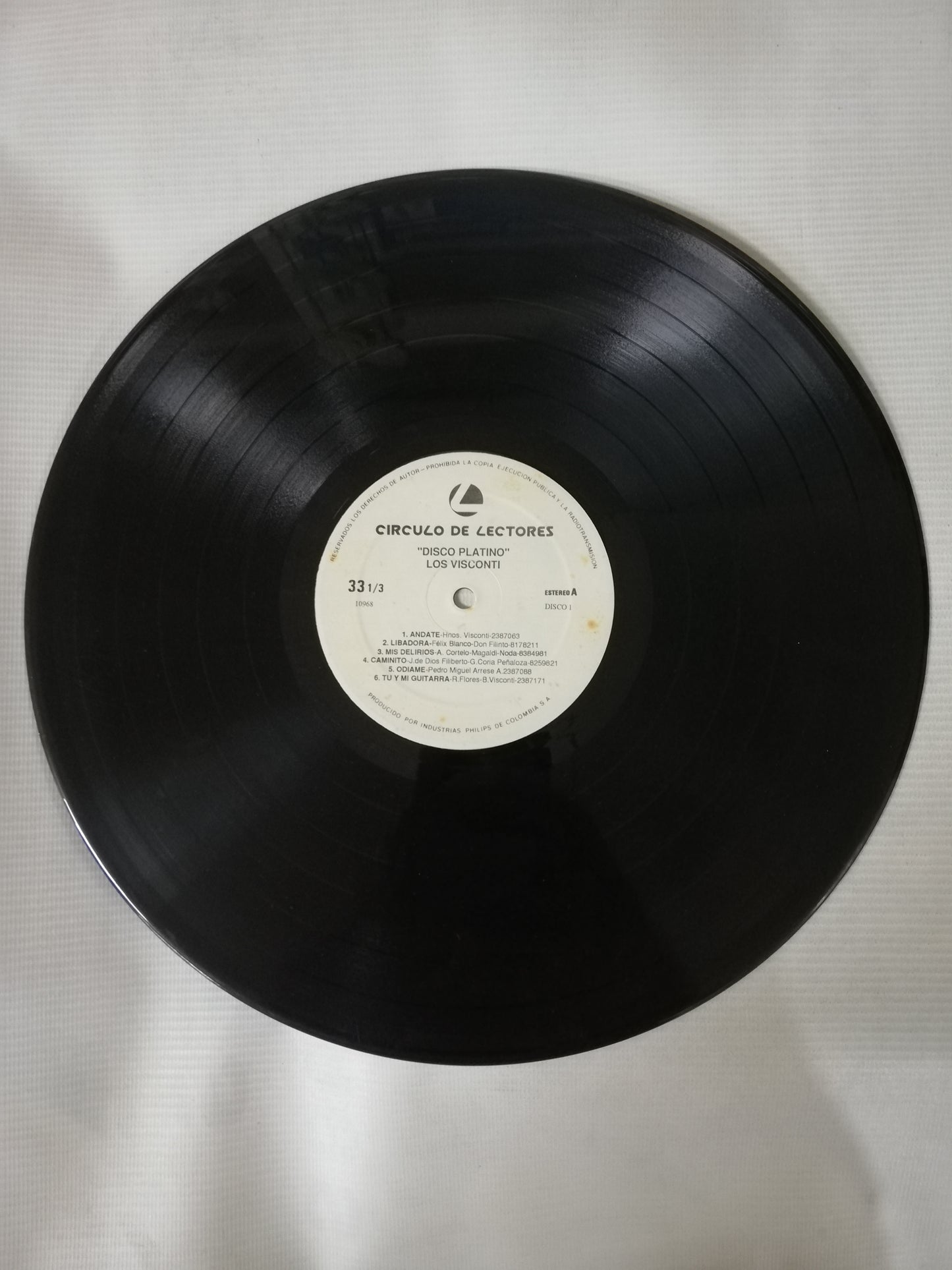 LP LOS VISCONTI - COLECCIÓN DE PLATINO - VINYL X 2