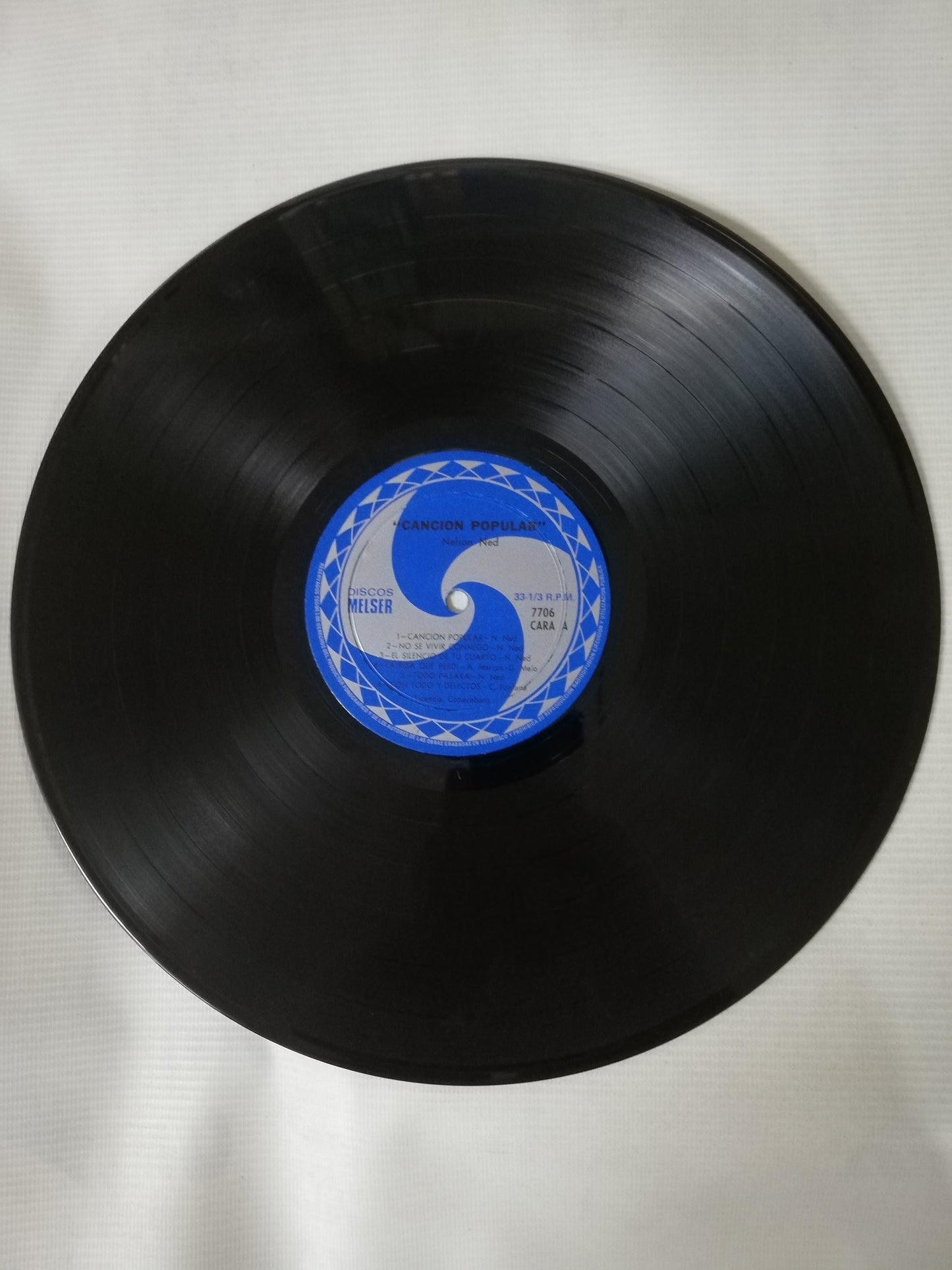 LP NELSON NED - CANCIÓN POPULAR