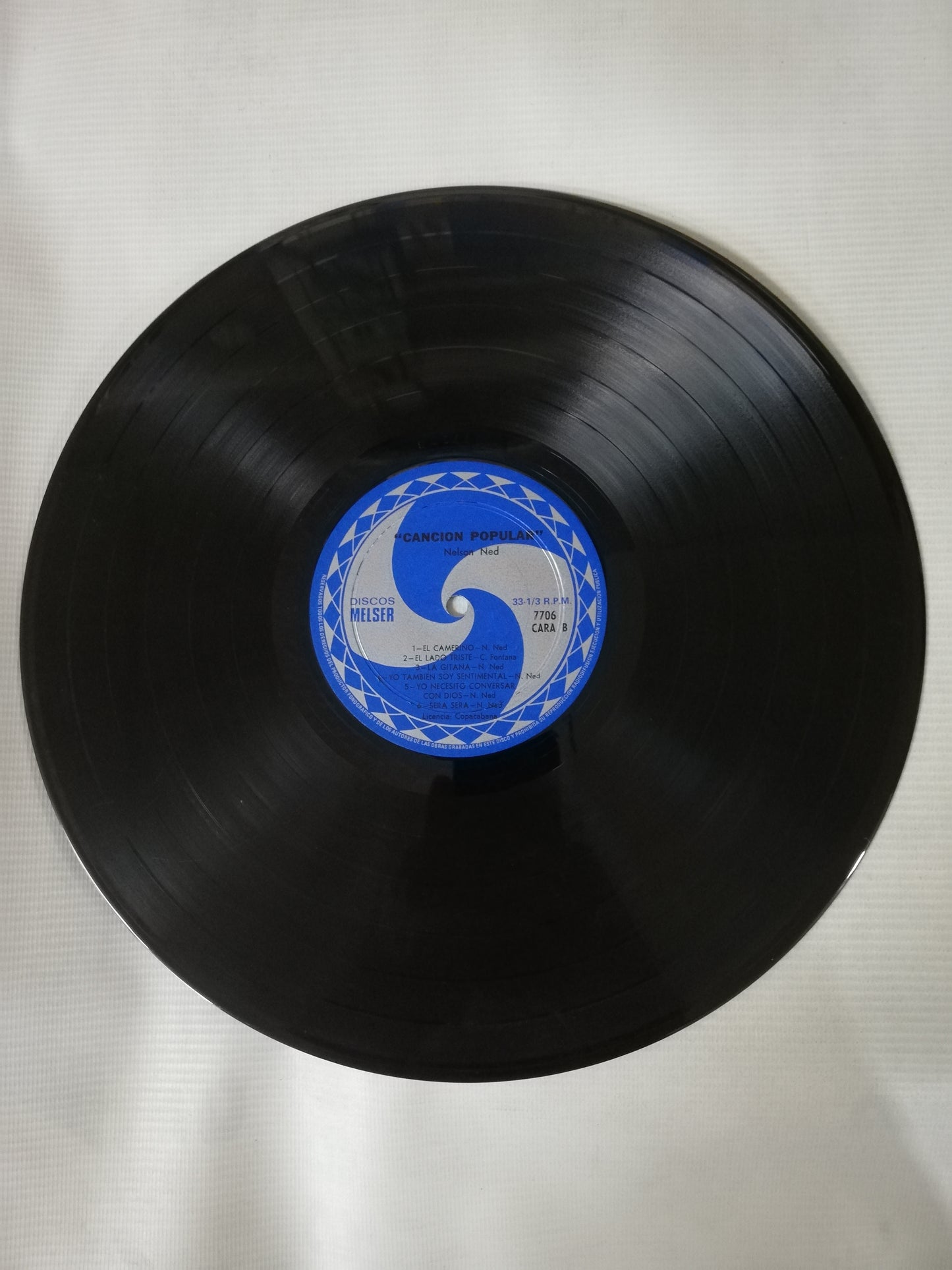 LP NELSON NED - CANCIÓN POPULAR