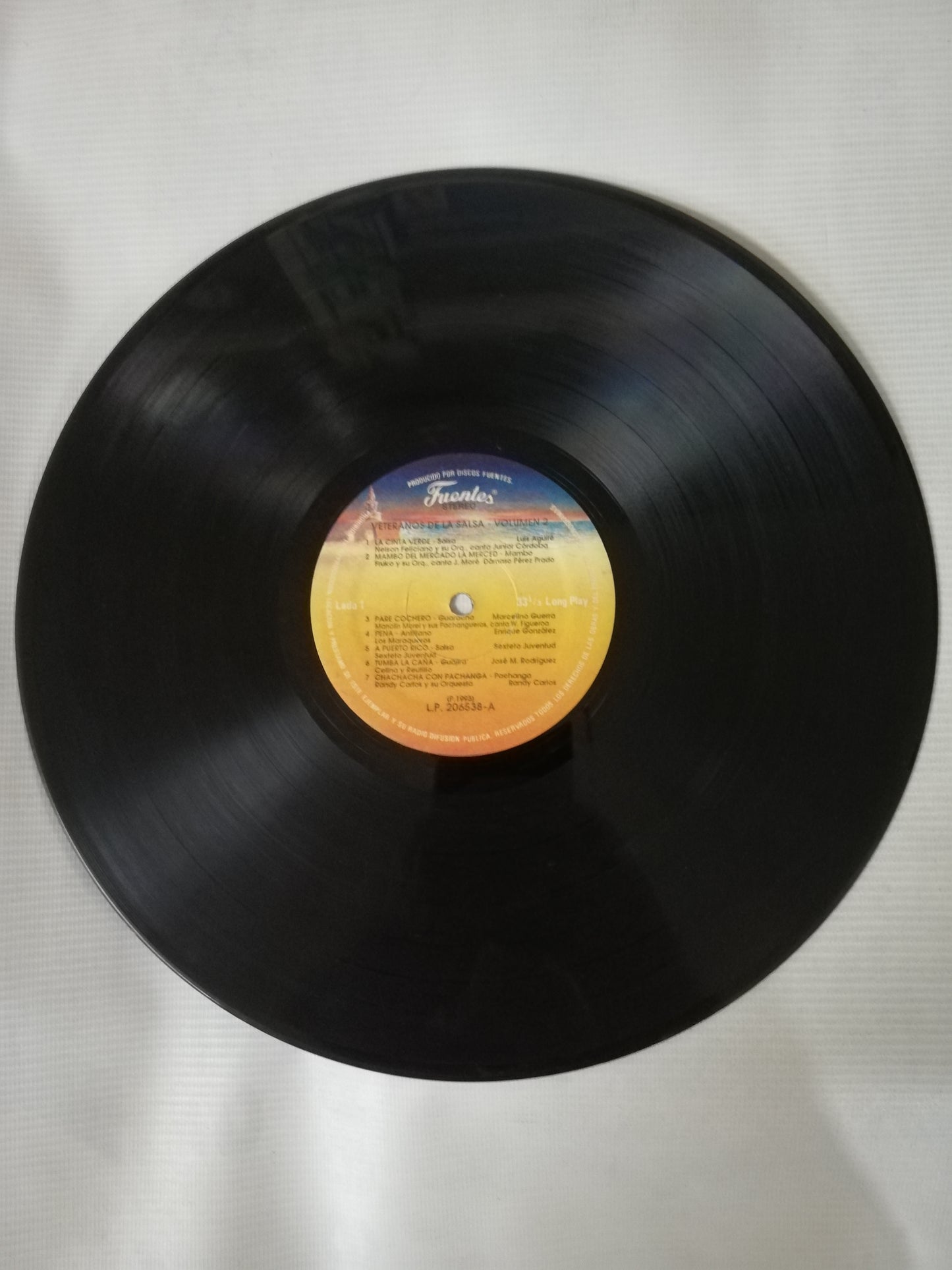 LP VETERANOS DE LA SALSA - VETERANOS DE LA SALSA VOL. 2