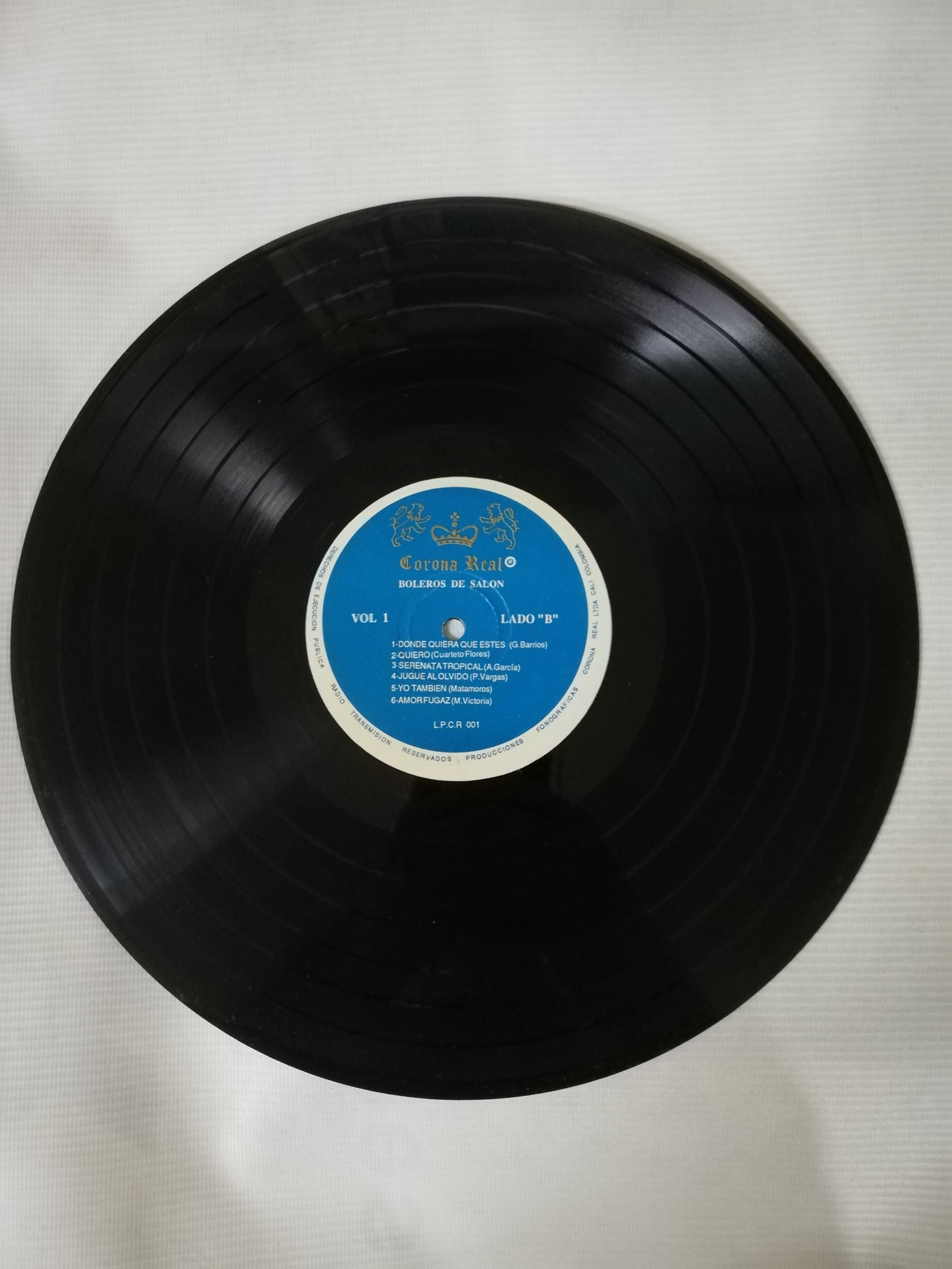 LP BOLEROS DE SALON - BOLEROS DE SALON VOL. 1