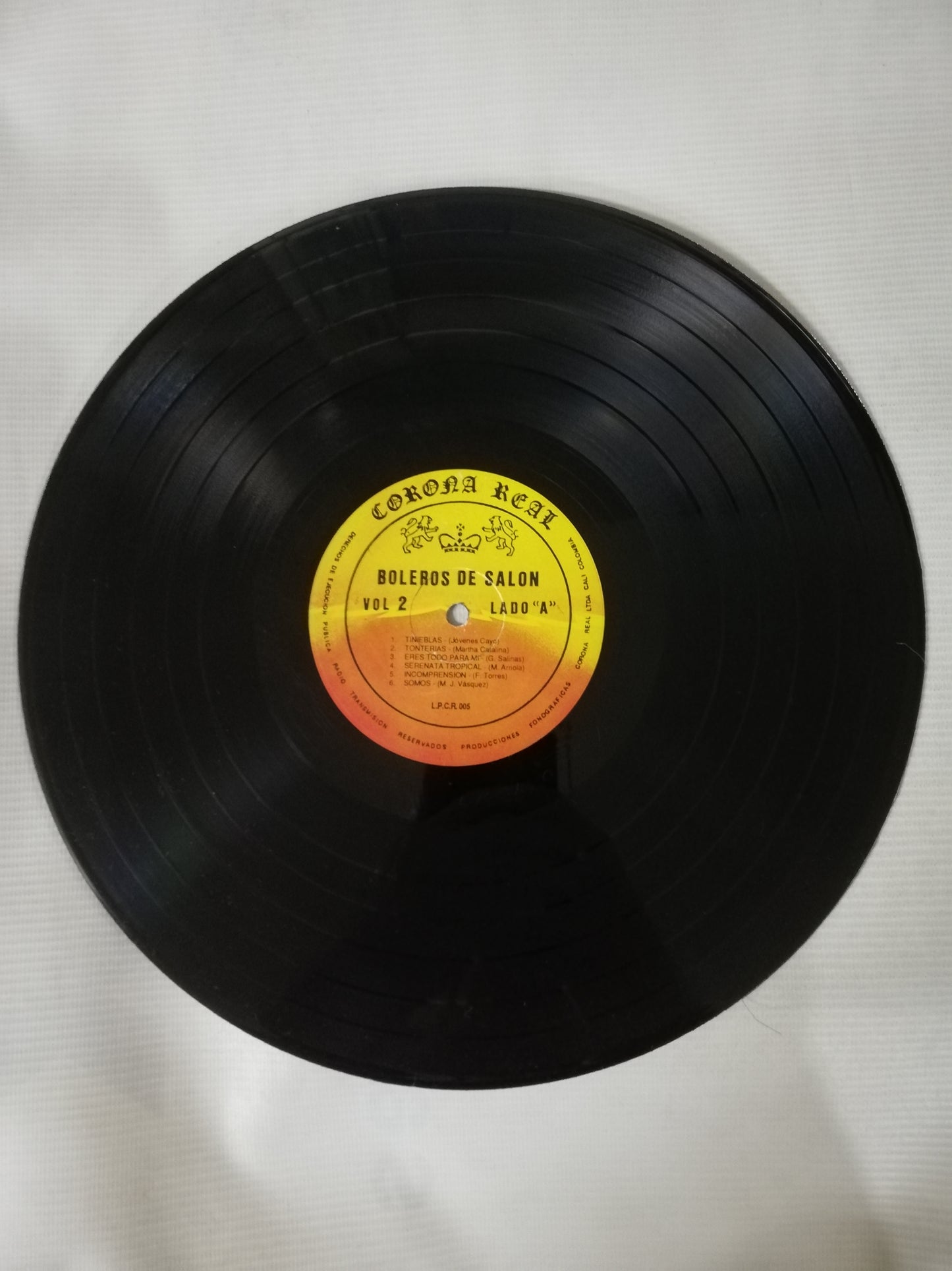 LP BOLEROS DE SALON - BOLEROS DE SALON VOL. 2
