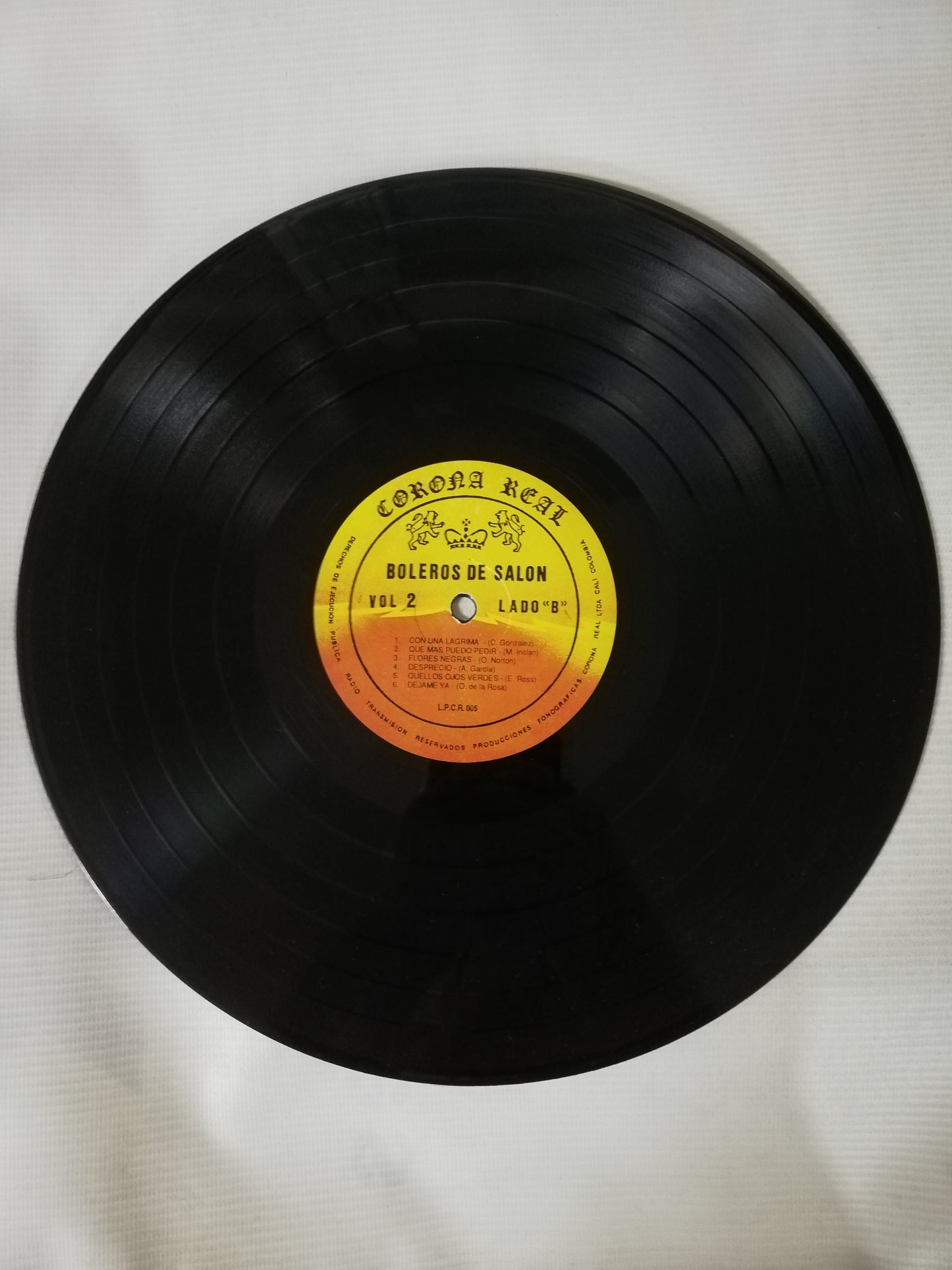 LP BOLEROS DE SALON - BOLEROS DE SALON VOL. 2