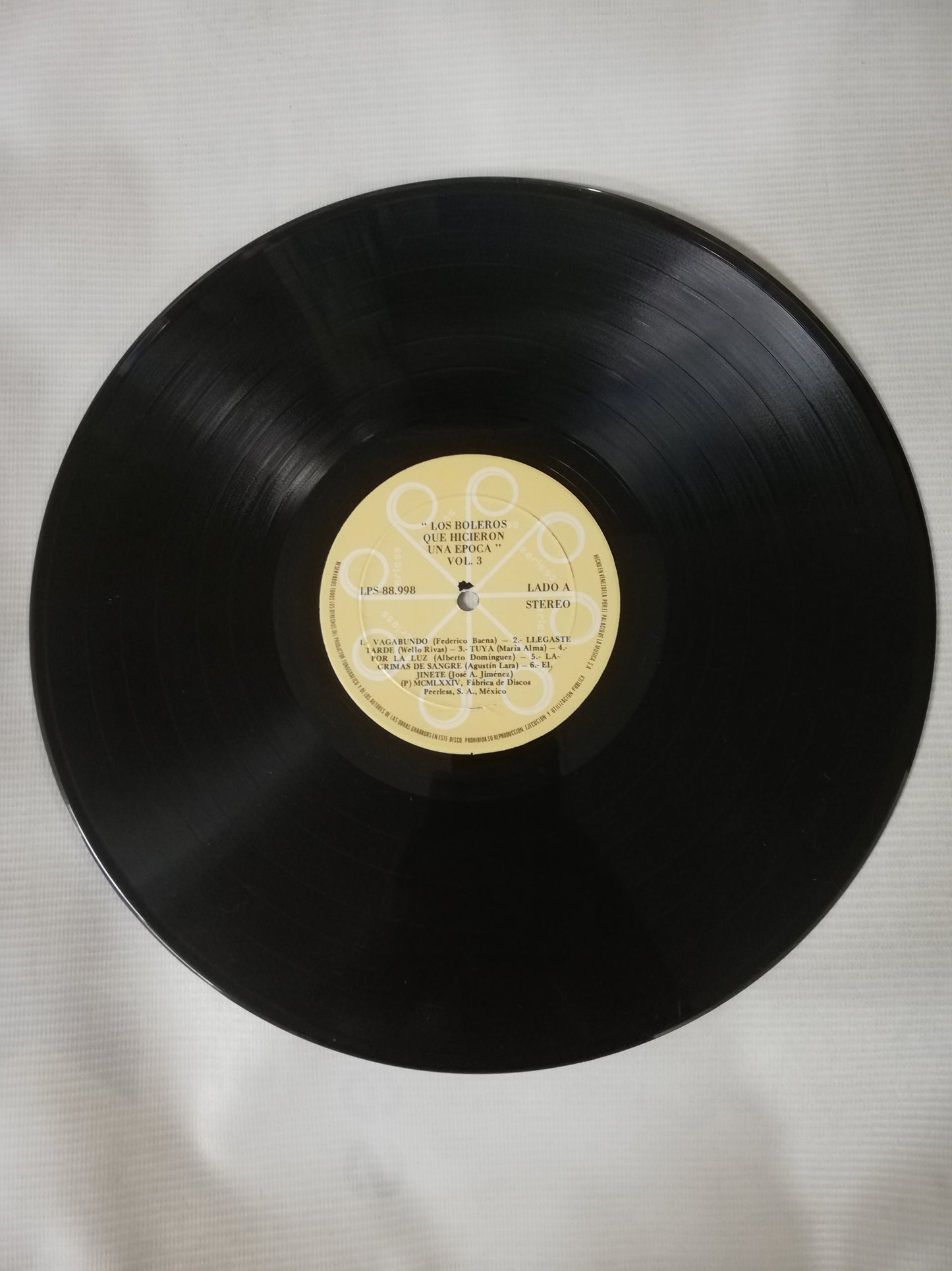 LP LOS BOLEROS QUE HICIERON UNA ÉPOCA - LOS BOLEROS QUE HICIERON UNA ÉPOCA VOL. 3