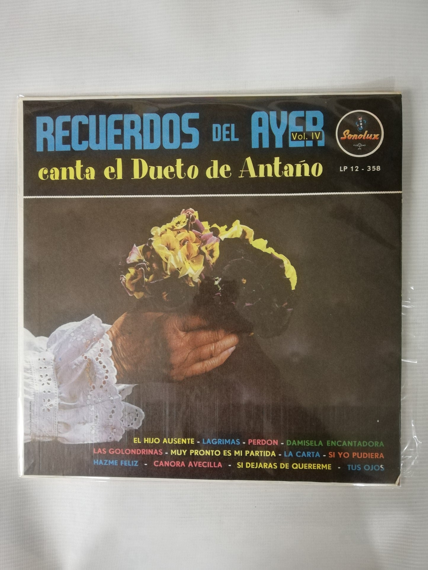 LP DUETO DE ANTAÑO - RECUERDOS DEL AYER VOL. IV
