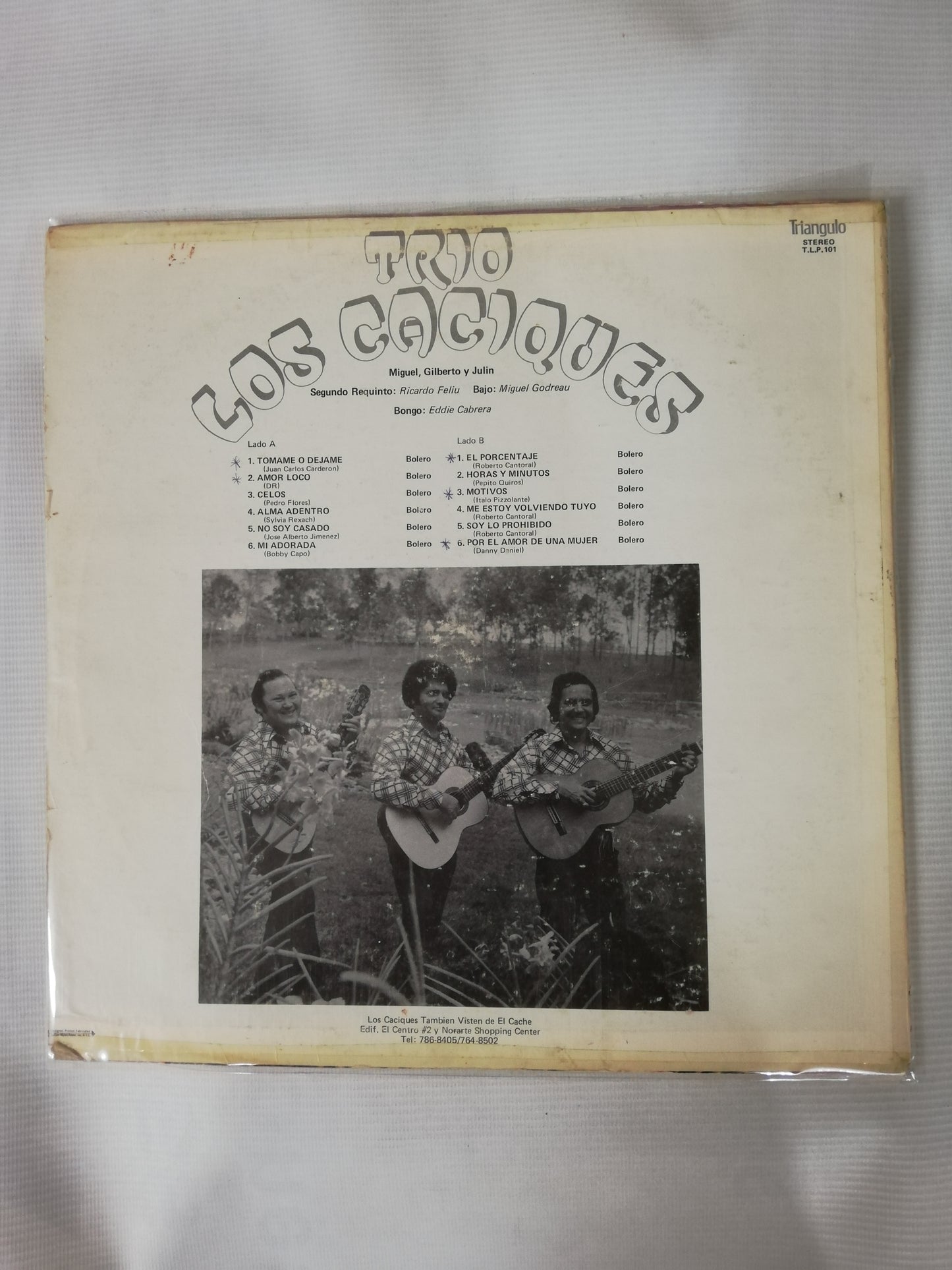 LP TRIO LOS CACIQUES - AMOR LOCO