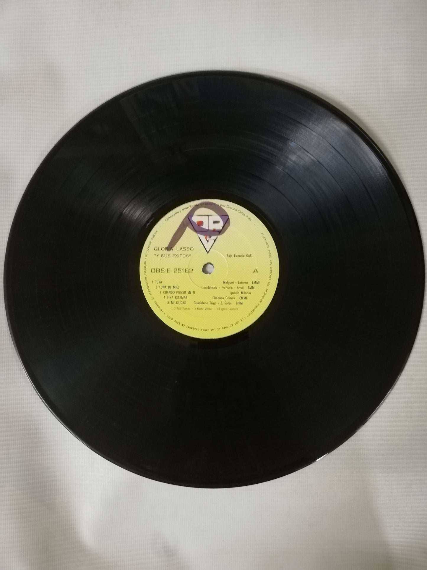 LP GLORIA LASSO - GLORIA LASSO Y SUS EXITOS!