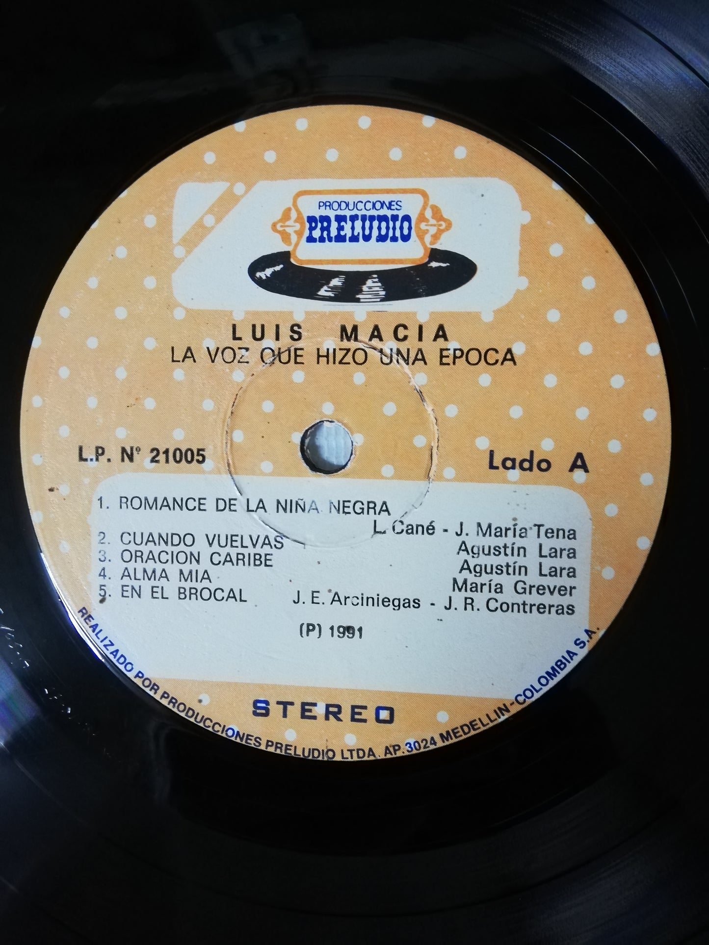 LP LUIS MACIAS - LA VOZ QUE HIZO UNA EPOCA