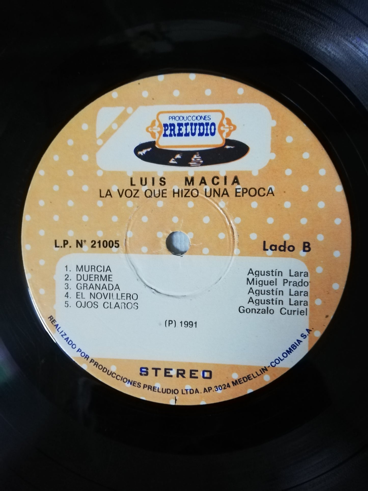 LP LUIS MACIAS - LA VOZ QUE HIZO UNA EPOCA
