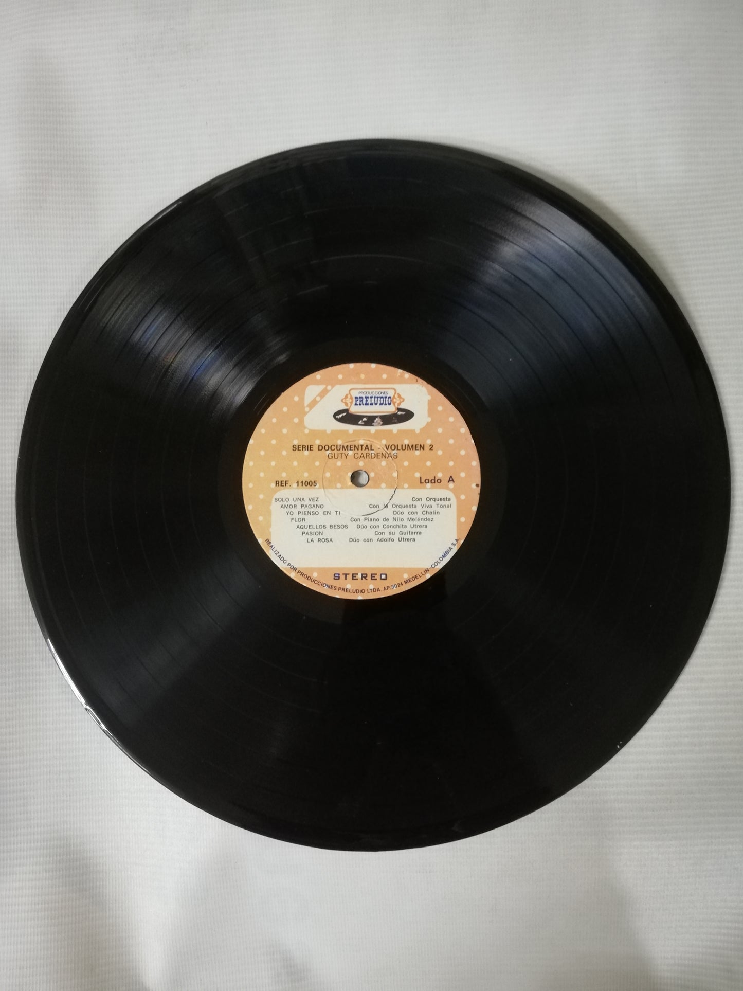 LP GUTY CARDENAS - ARCHIVO HISTÓRICO DISCOGRÁFICO PRELUDIO