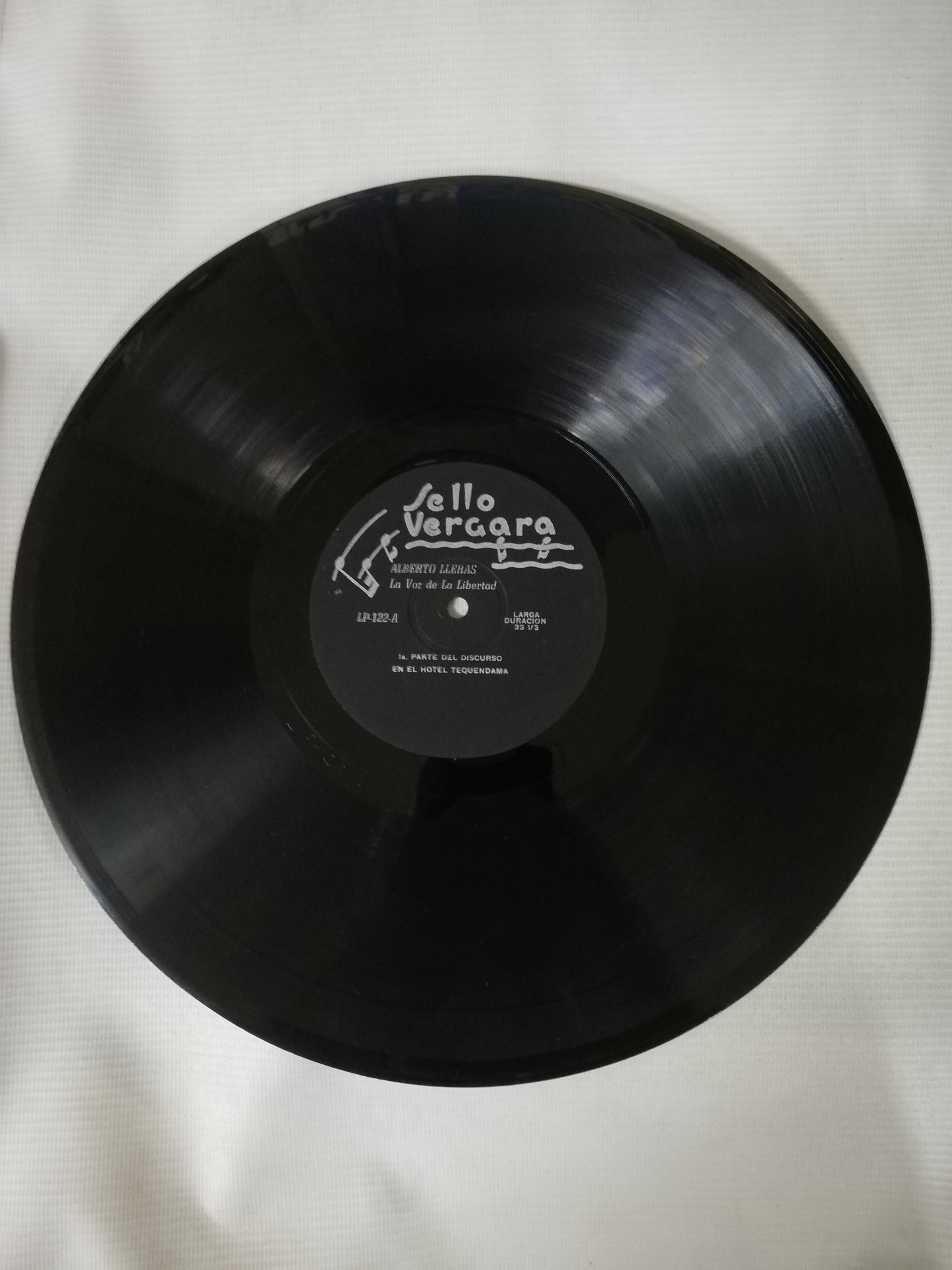 LP ALBERTO LLERAD - LA VOZ DE LA LIBERTAD: DISCURSOS - VINYL X 2