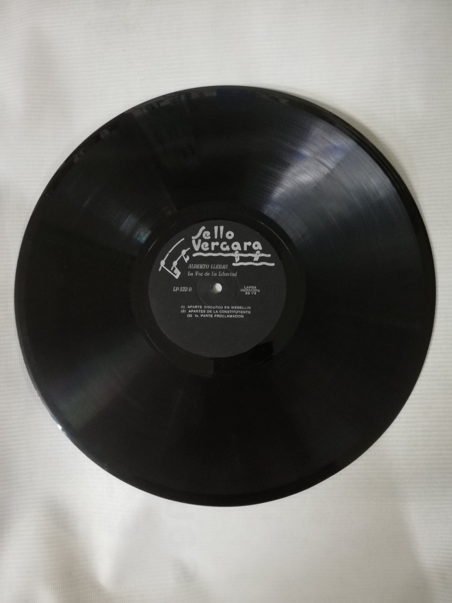 LP ALBERTO LLERAD - LA VOZ DE LA LIBERTAD: DISCURSOS - VINYL X 2