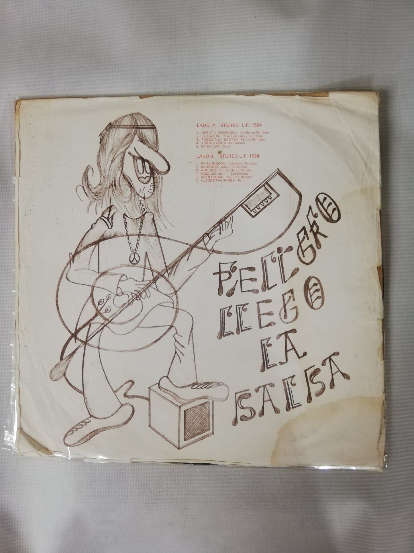 LP PELIGRO LLEGO LA SALSA - VARIOS INTÉRPRETES