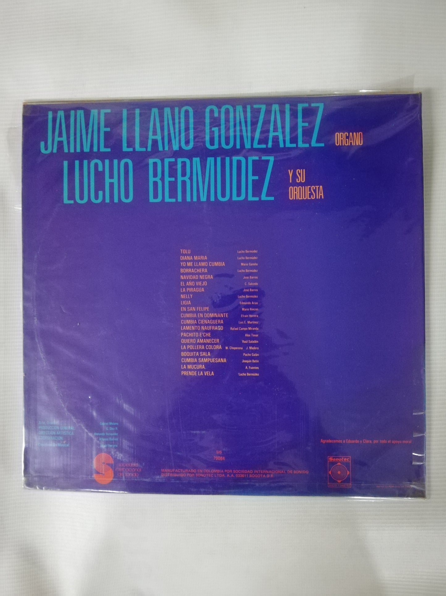 LP LUCHO BERMUDEZ / JAIME LLANO GONZALEZ - EXCELENTE