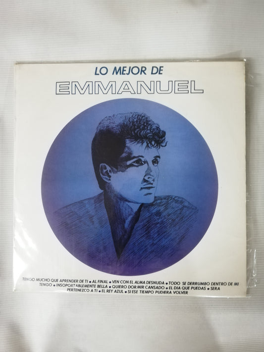 LP EMMANUEL - LO MEJOR DE EMMANUEL - VINYL X 2