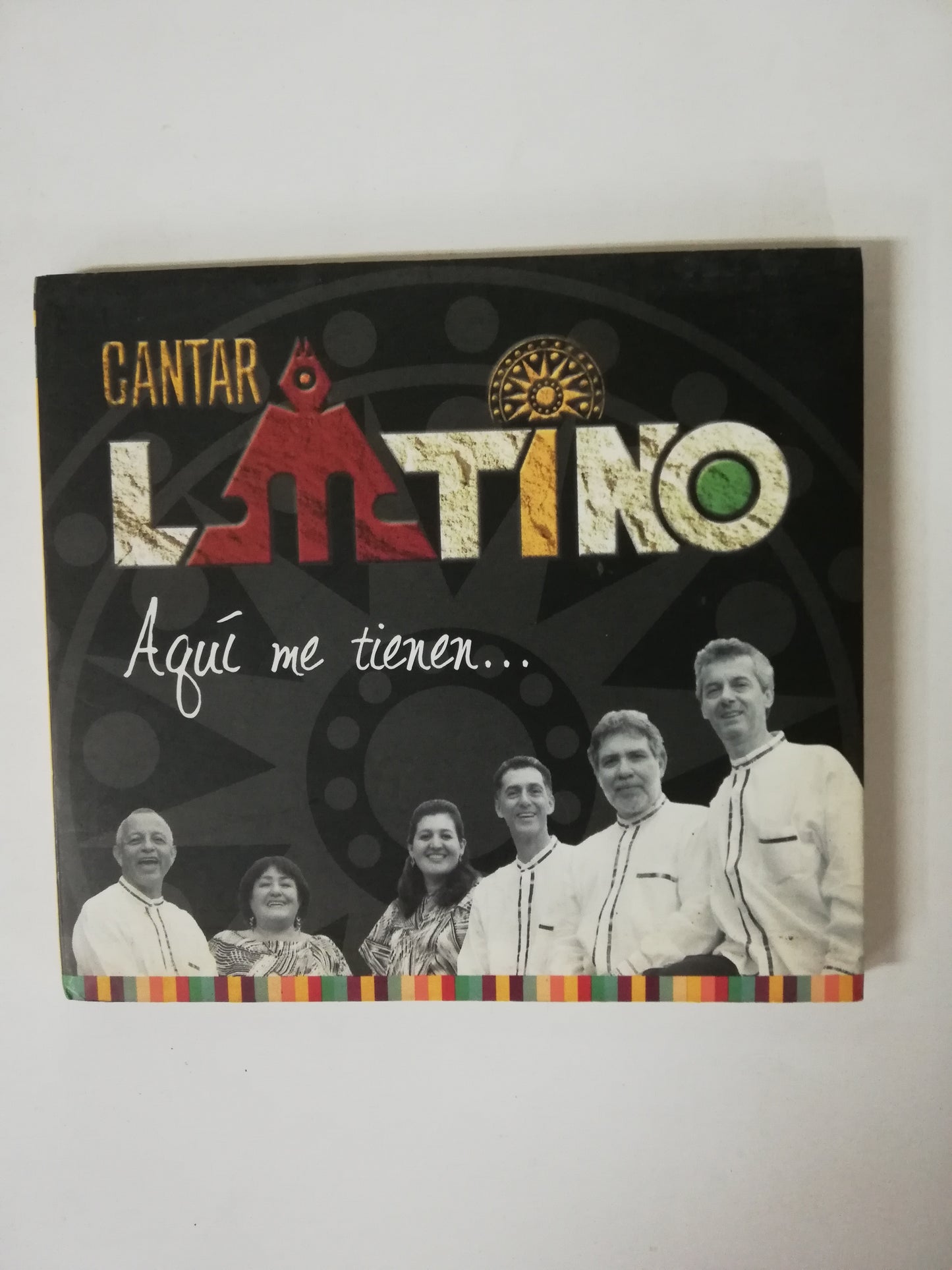 CD CANTAR LATINO - AQUÍ ME TIENES...