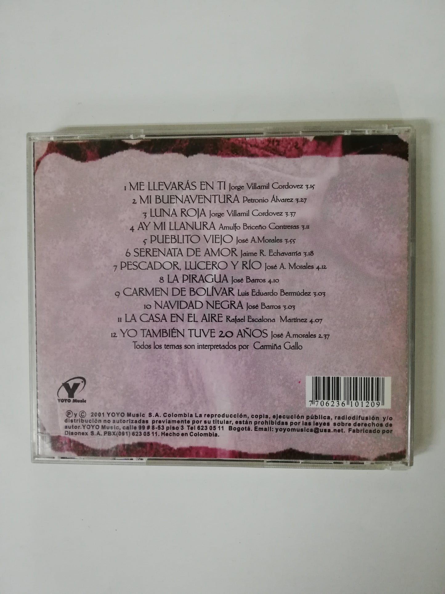 CD CARMIÑA GALLO - SERIE INMORTALES