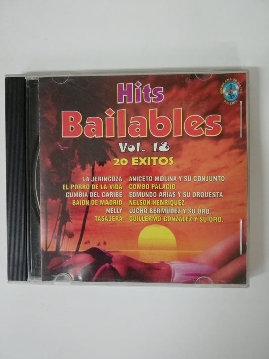 CD HITS BAILABLES - HITS BAILABLES VOL. 18