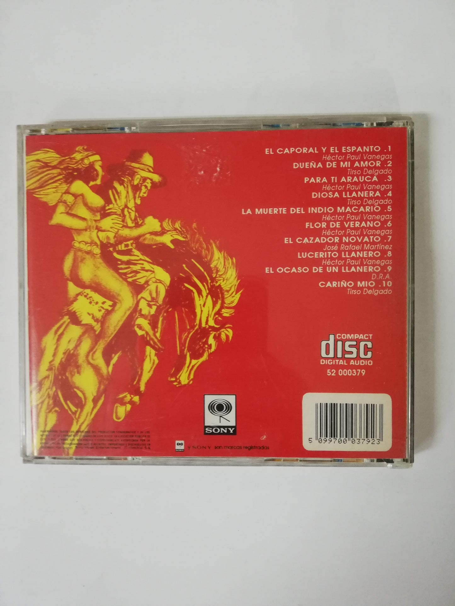 CD TIERRA BRAVIA - CANCIONES Y POEMAS LLANEROS