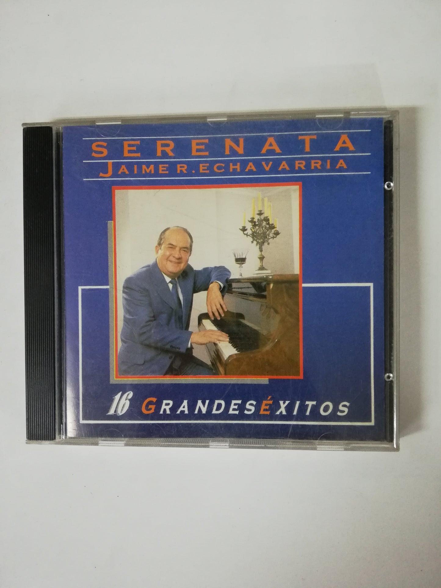 CD JAIME ECHAVARRIA CON LA ORQUESTA DE ARMANDO VELASQUEZ - SERENATA: 16 GRANDES EXITOS