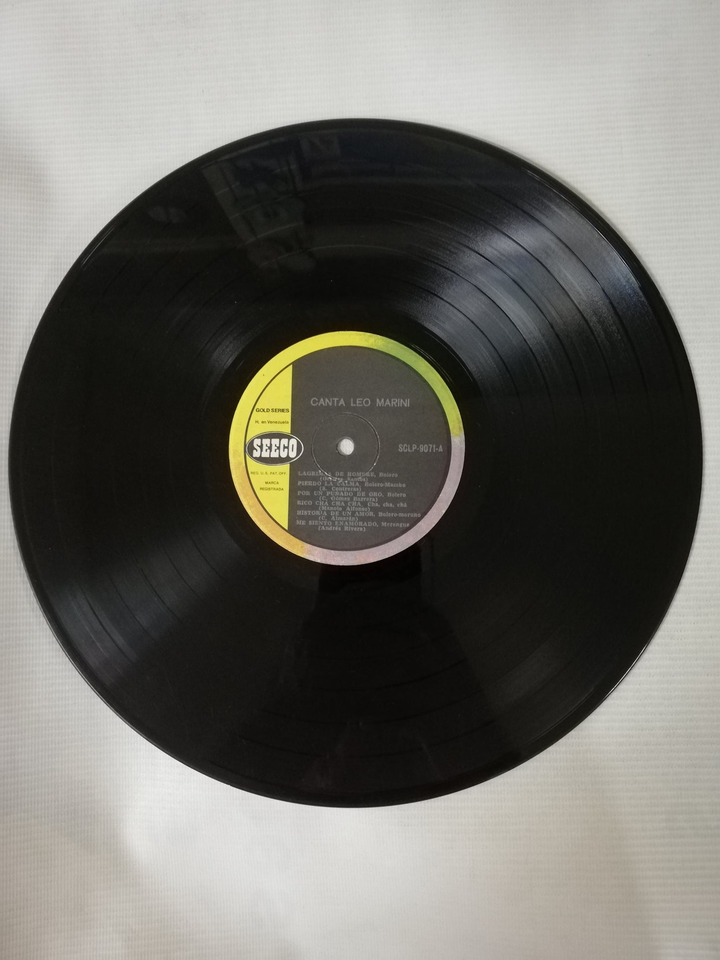 LP LEO MARINI - LEO MARINI SINGS ARGENTINA´S FAVORITE TROUBADOUR