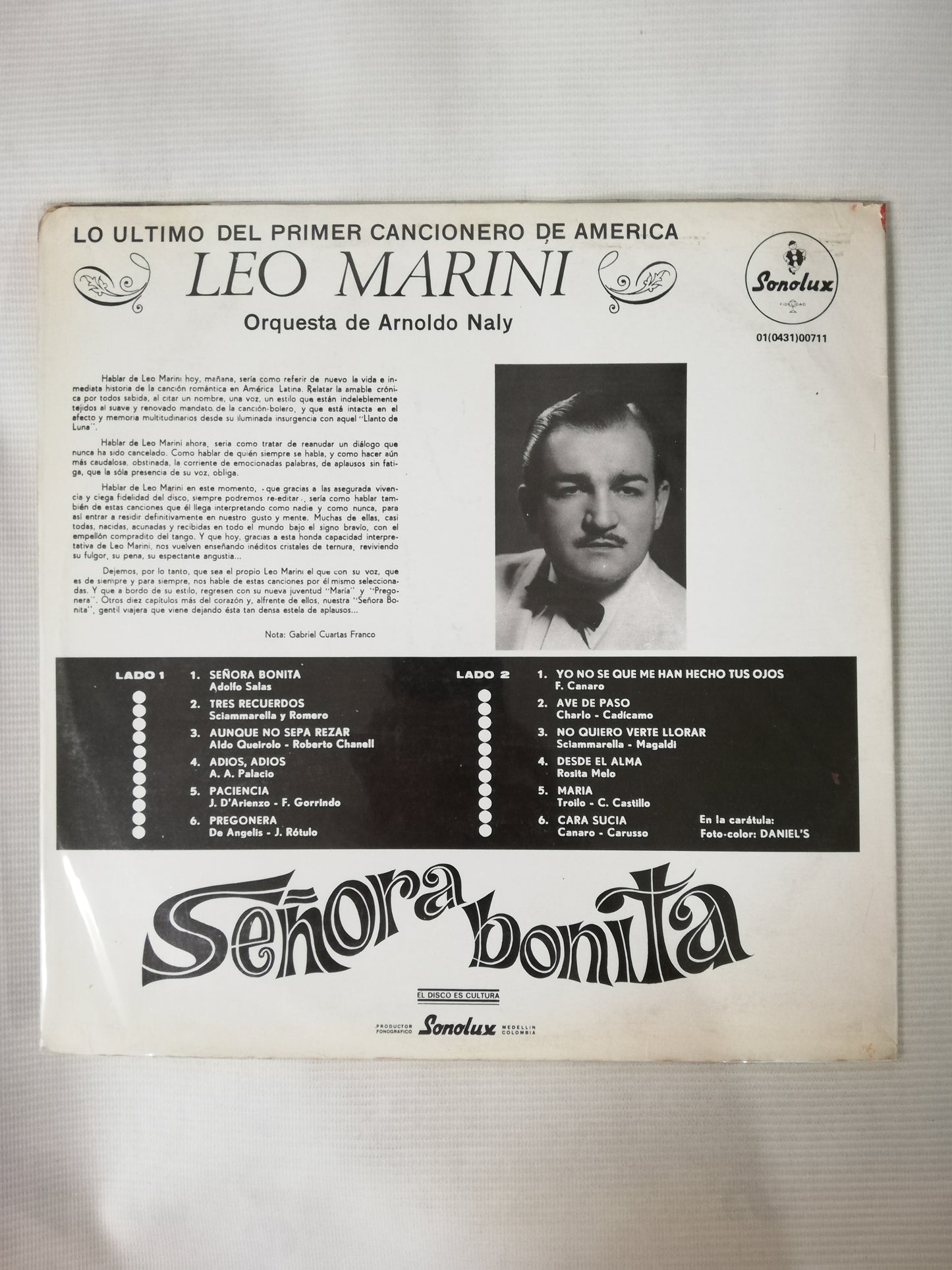 LP LEO MARINI - SEÑORA BONITA