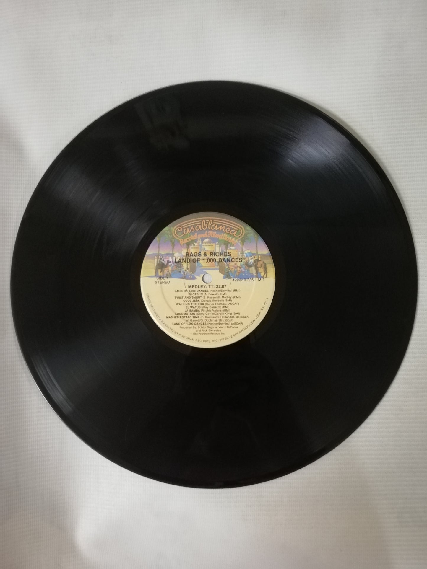 LP RAGS & RICHES - LAND OF 1000 DANCES