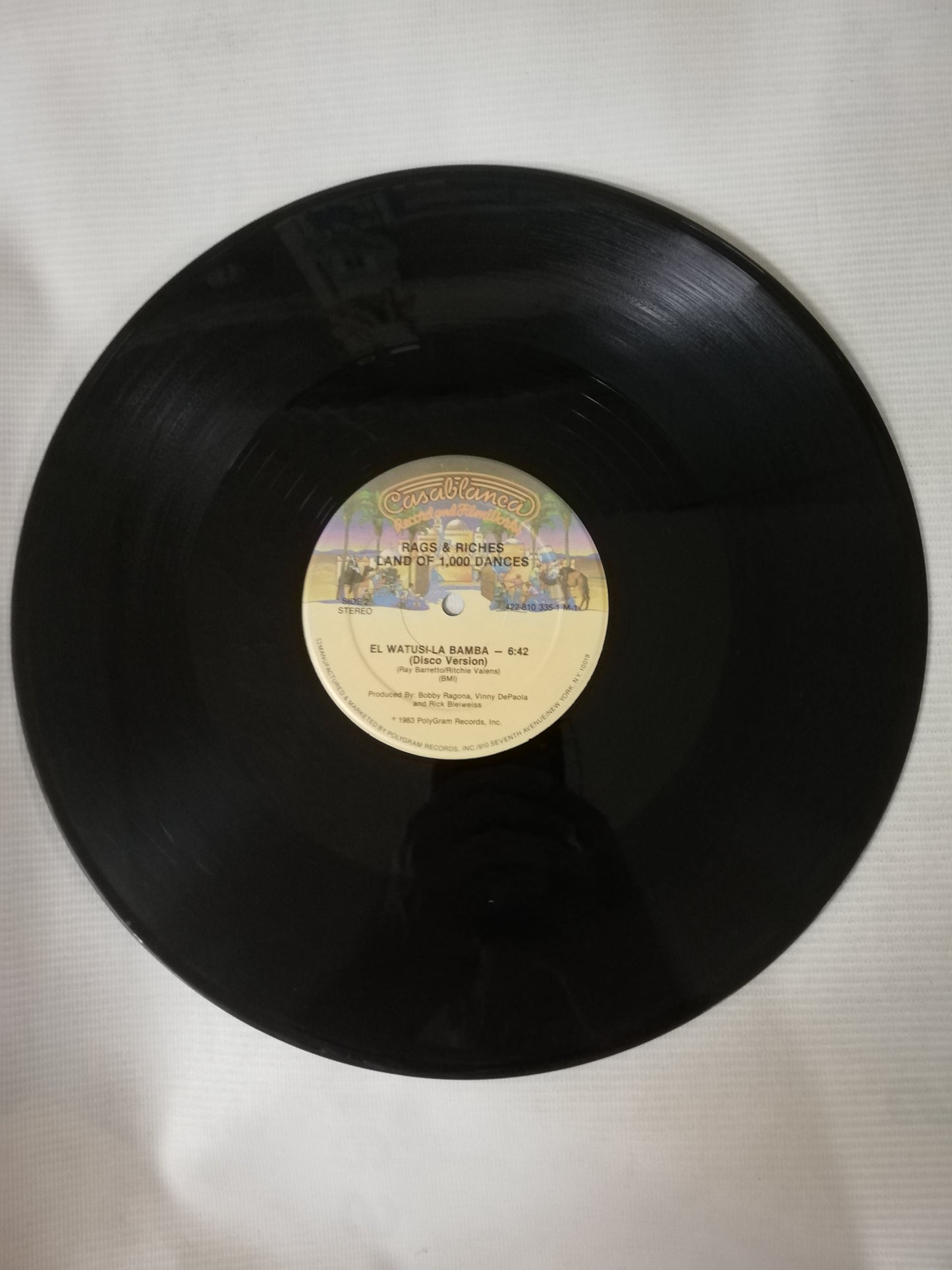 LP RAGS & RICHES - LAND OF 1000 DANCES