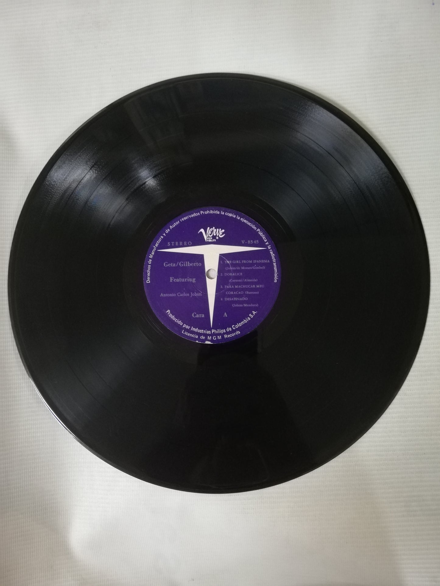 LP STAN GETZ / JOAO GILBERTO FEATURING ANTONIO CARLOS JOBIN - GETZ / GILBERTO