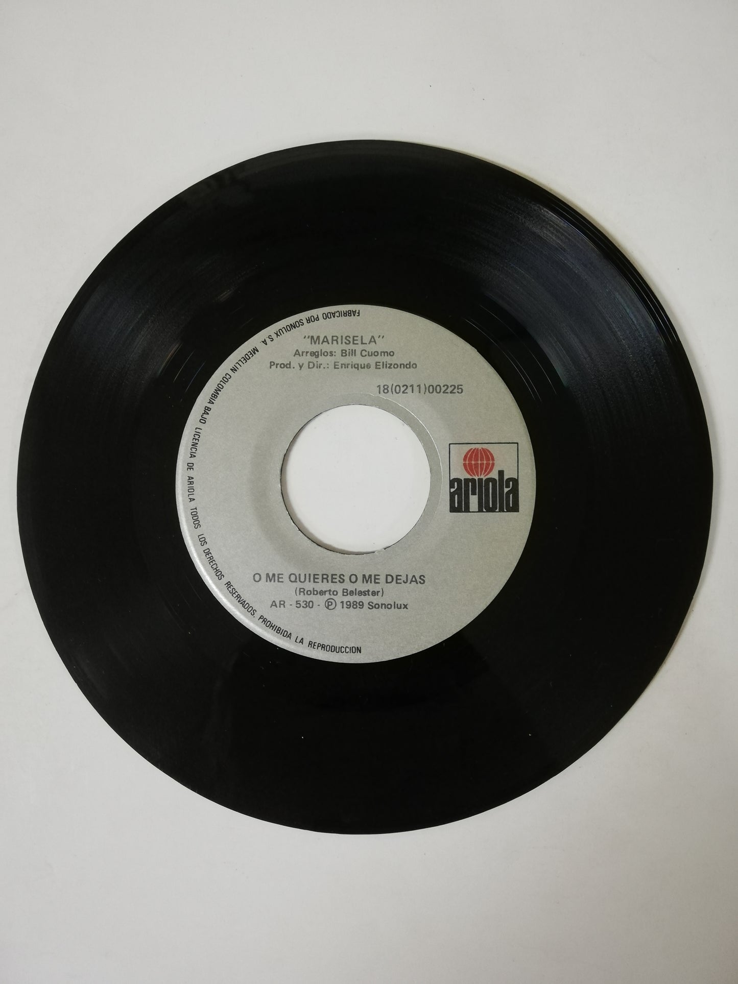 VINILO MARISELA - O ME QUIERES O ME DEJAS / YA NO